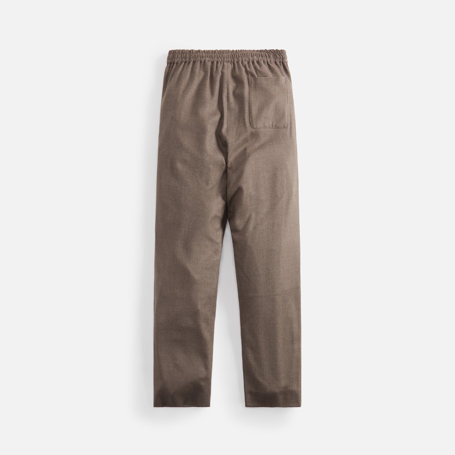 Auralee Super Light Wool Easy Slacks - Brown
