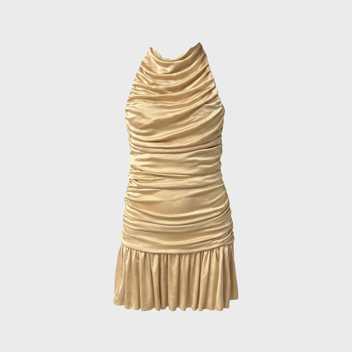 Aya Muse Ionis Dress - Champagne Beige