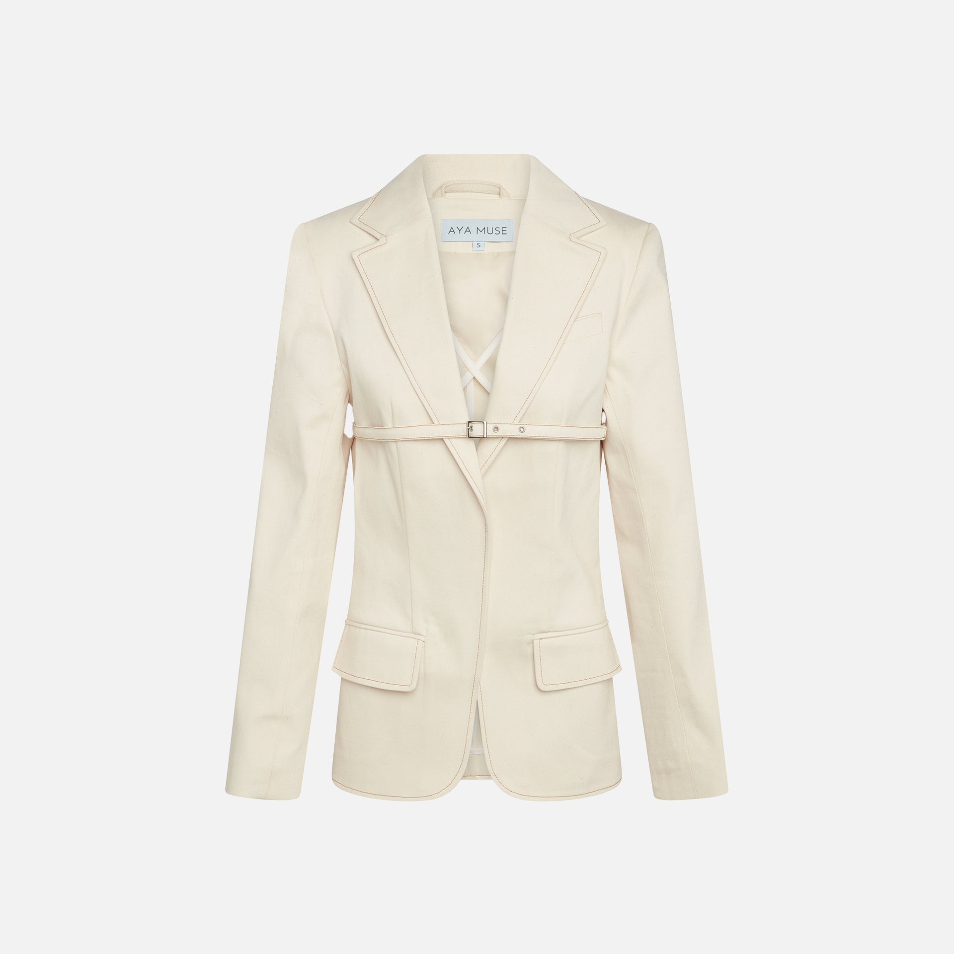 Aya Muse Osoyo Jacket - White