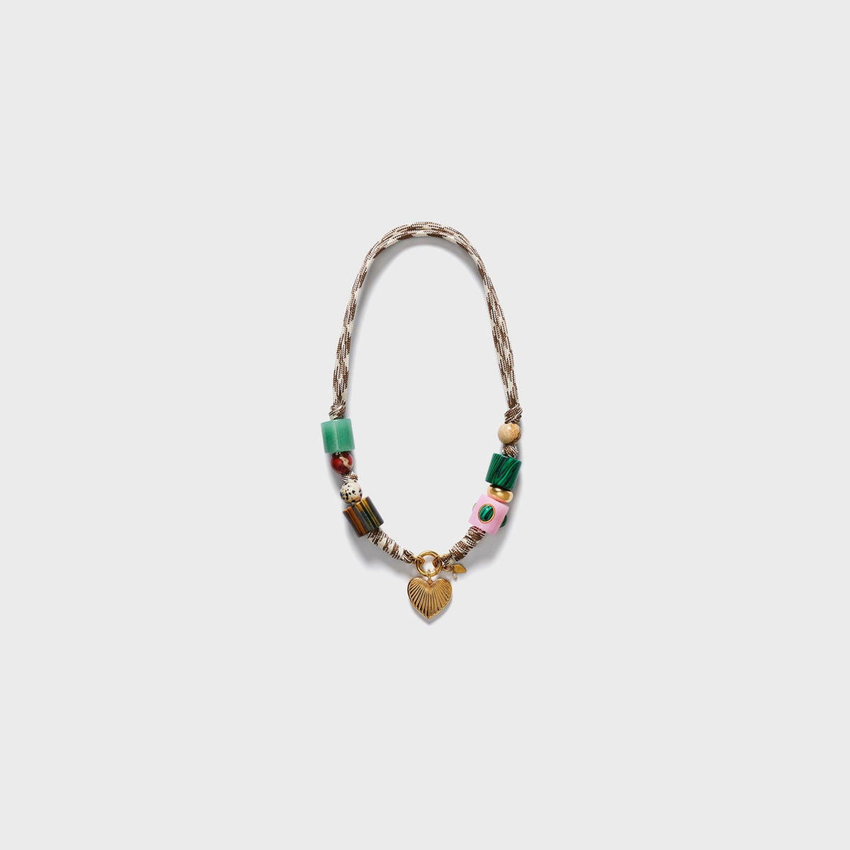 Anni Lu Heartland Necklace - Toasted Almond