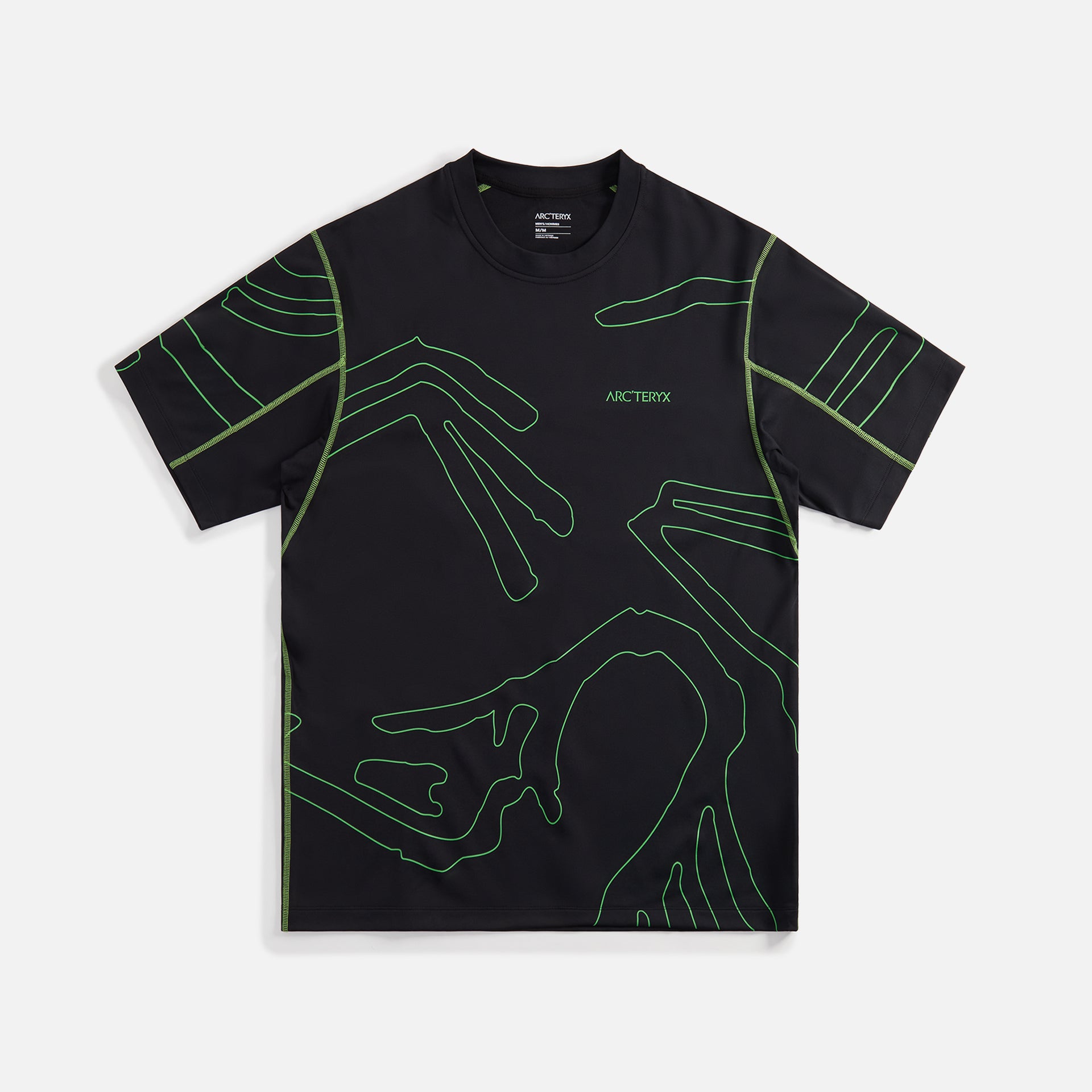 Arc'teryx System A Copal Grotto Line Tee - Black