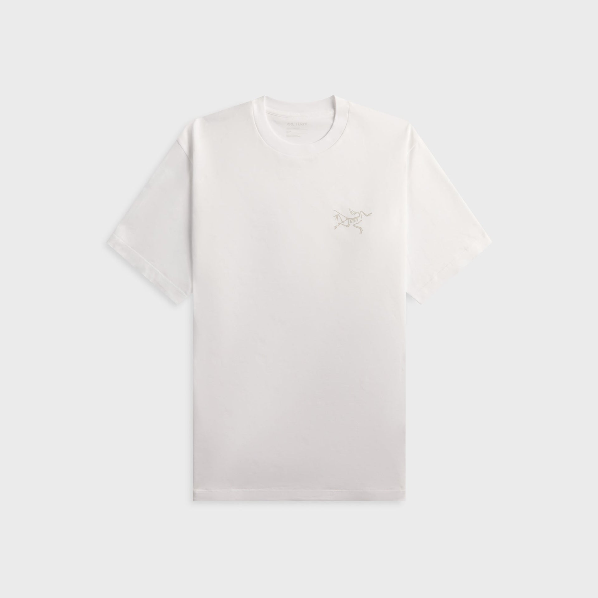 Arc'teryx Kragg SL Short Sleeve Cotton Tee - White Light
