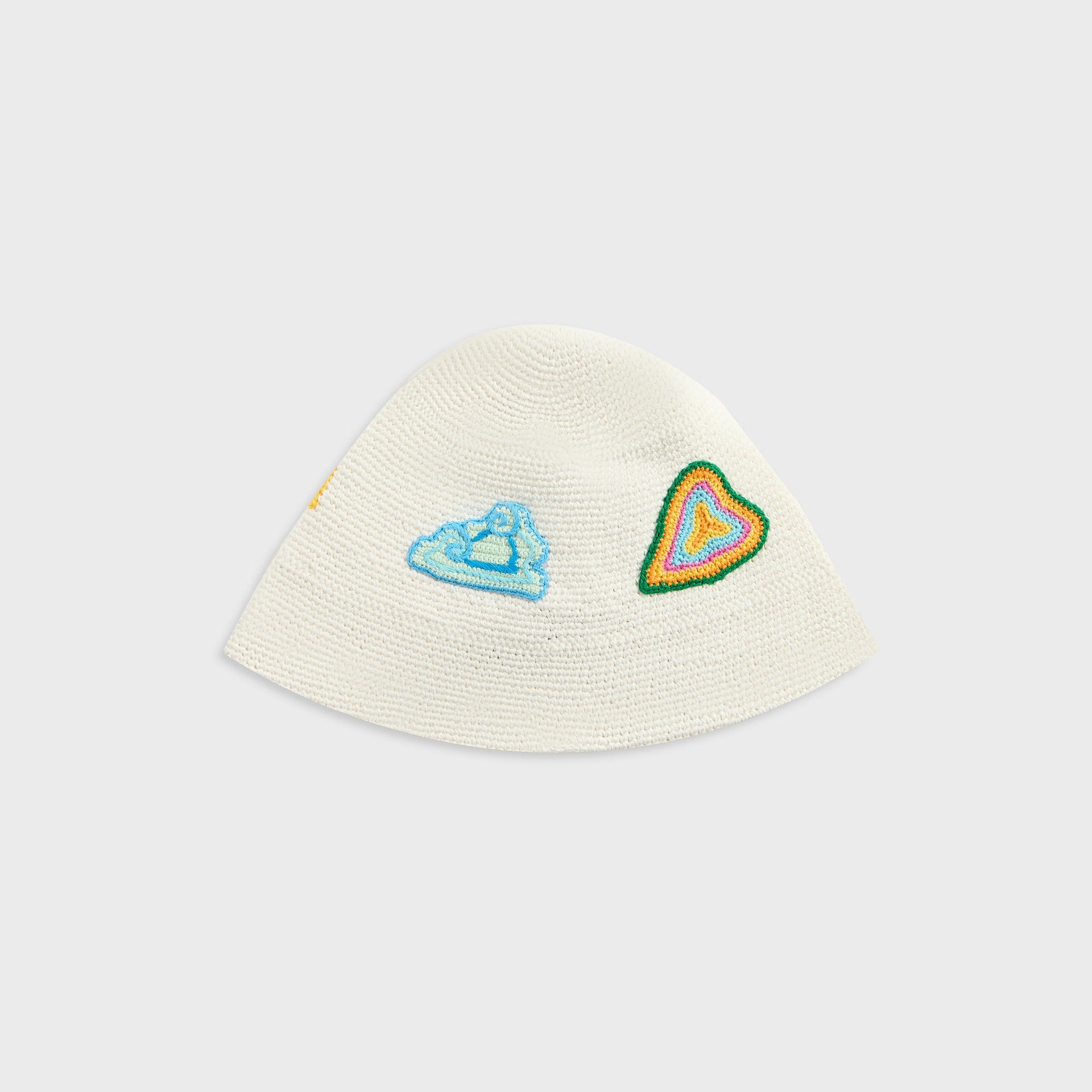 Casablanca Crochet Hat in White