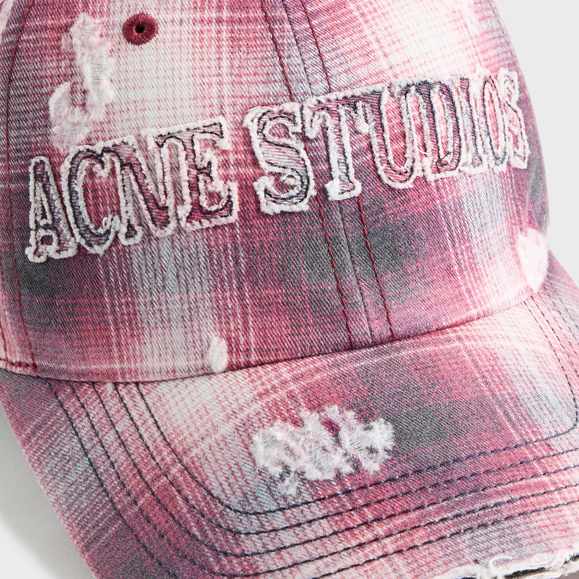 Acne Studios Acne Cap - Red / Blue