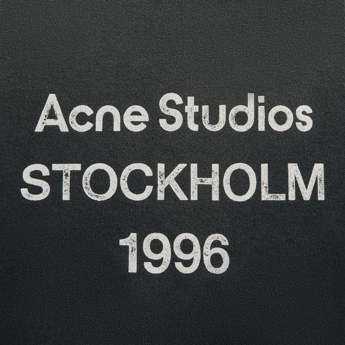 Acne Studios Hoodie - Faded Black