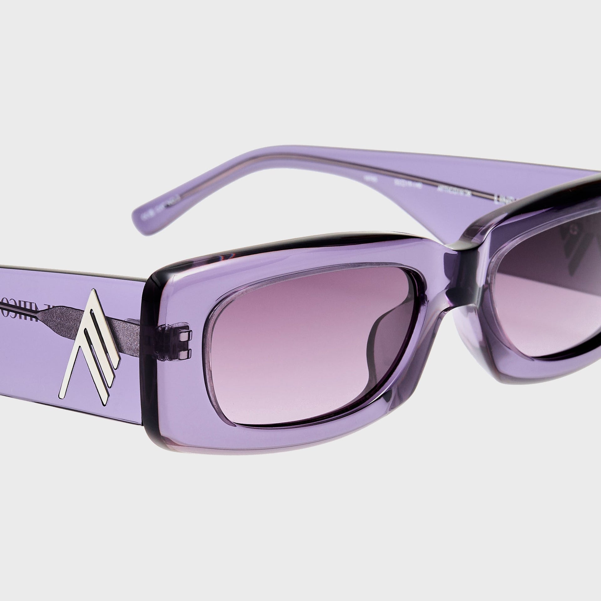 The Attico Mini Marfa in Purple