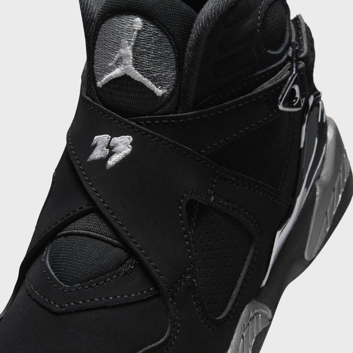 Jordan PS Jordan 8 Retro - Black / Light Graphite / White