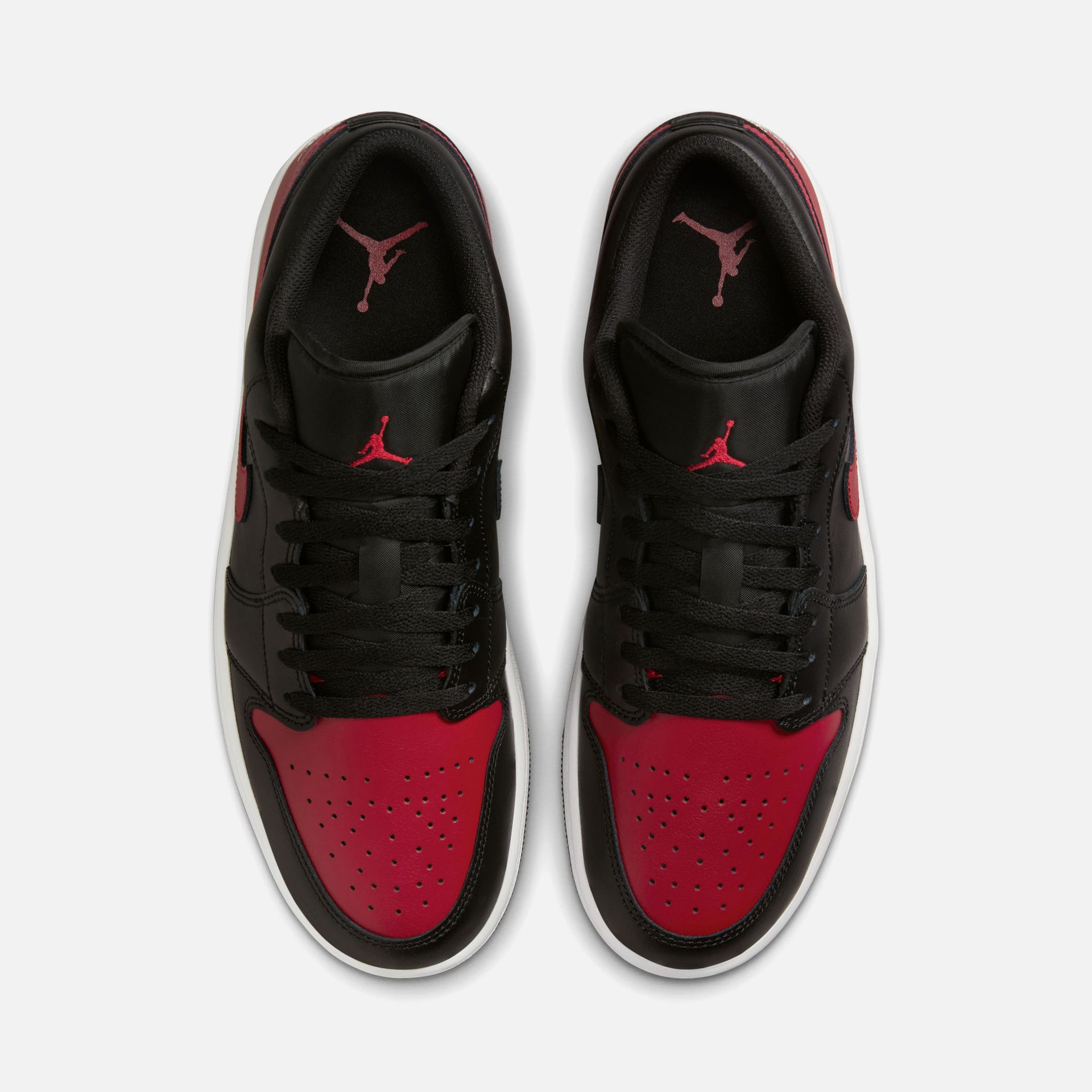 (RTV) Jordan Air Jordan 1 Low - Black / Varsity Red / Summit White