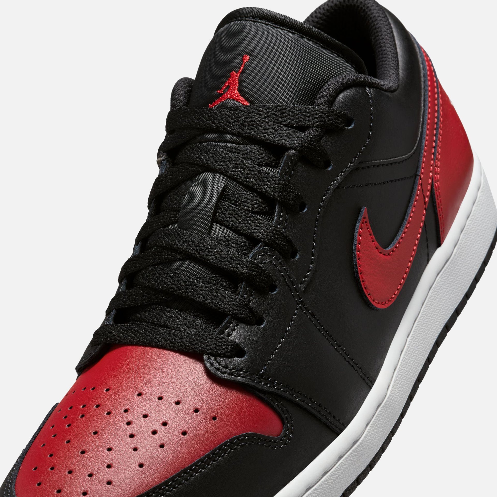 (RTV) Jordan Air Jordan 1 Low - Black / Varsity Red / Summit White