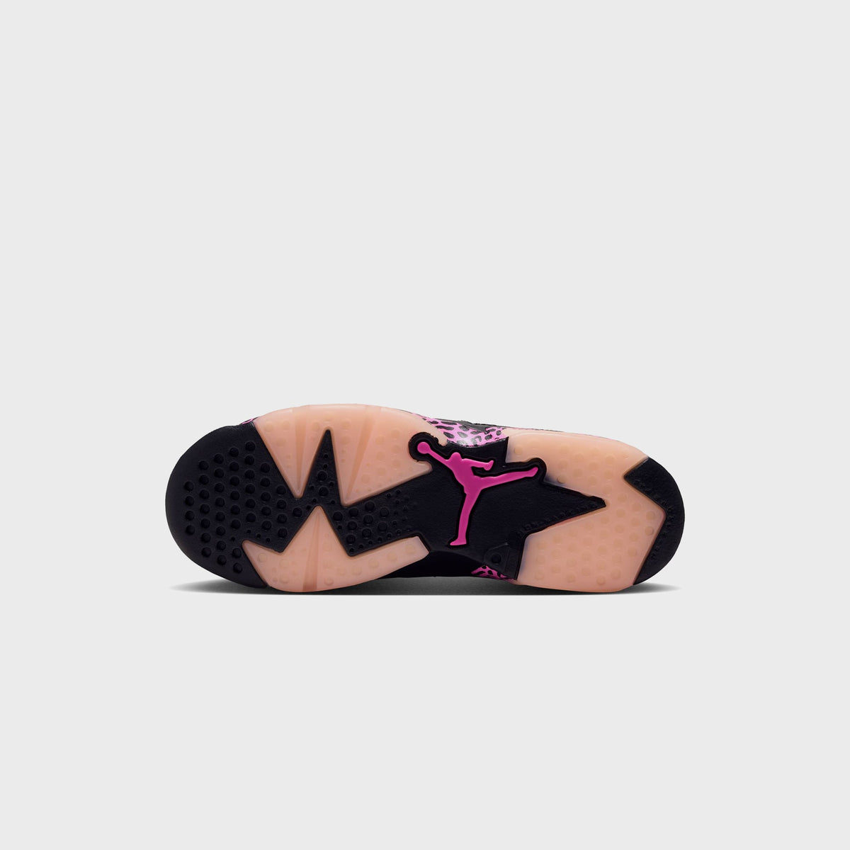 Jordan GS Air Jordan 6 Retro Low - Black / Pink Foam / Laser Fuchsia