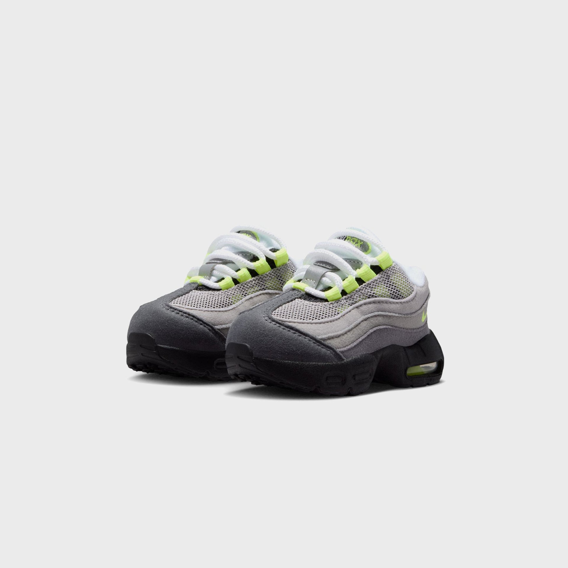 Nike TD Air Max 95 - Black / Neon Yellow / Anthracite / Light Graphite