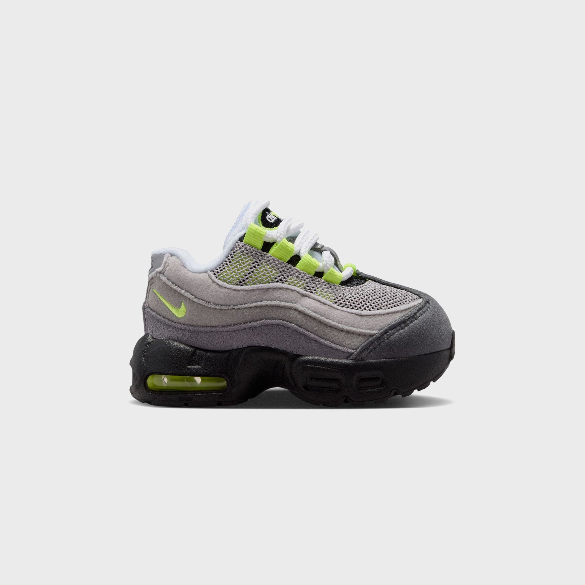 Nike TD Air Max 95 - Black / Neon Yellow / Anthracite / Light Graphite