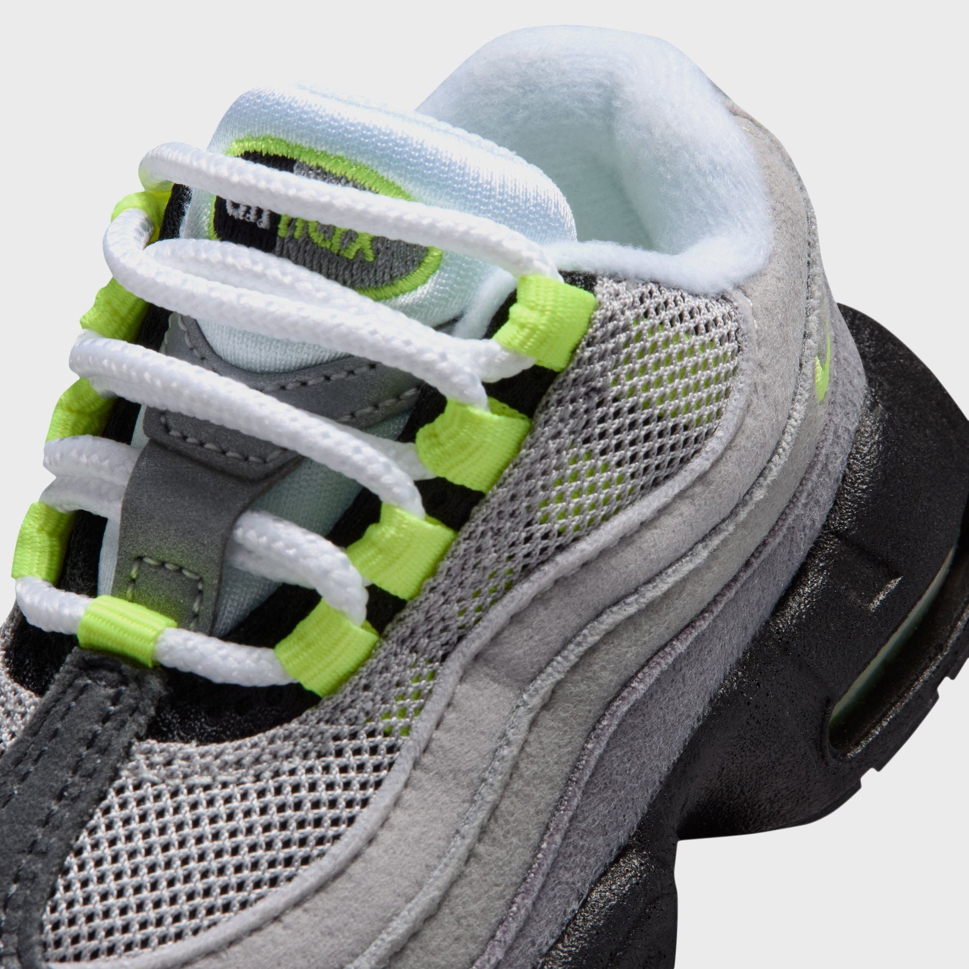 Nike TD Air Max 95 - Black / Neon Yellow / Anthracite / Light Graphite