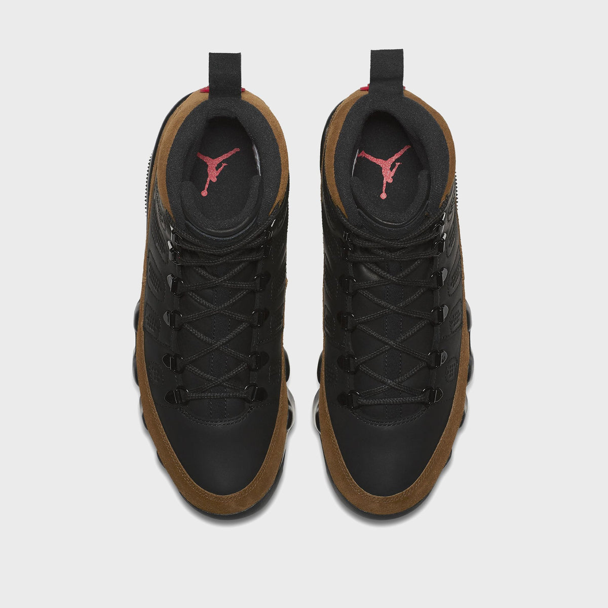 Jordan Air Jordan 9 Retro Boot NRG - Black / Light Olive / True Red