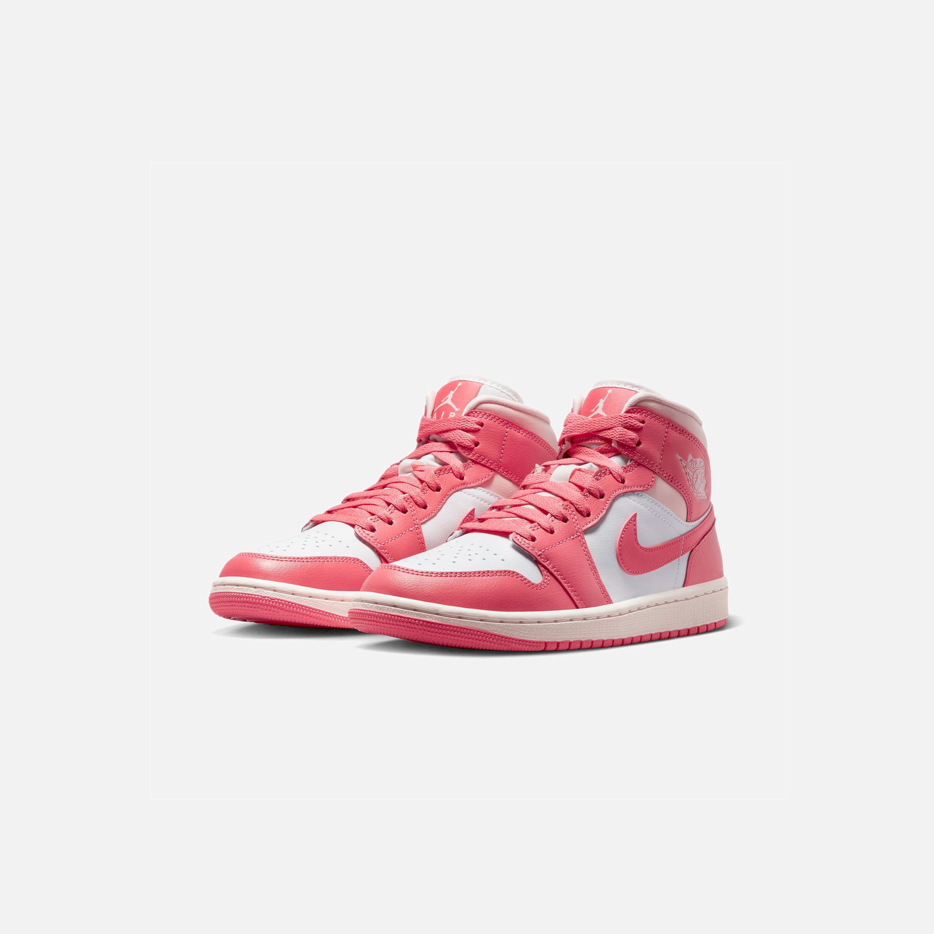 Nike Air Jordan 1 Mid - White / Sea Coral / Atmosphere / Sail