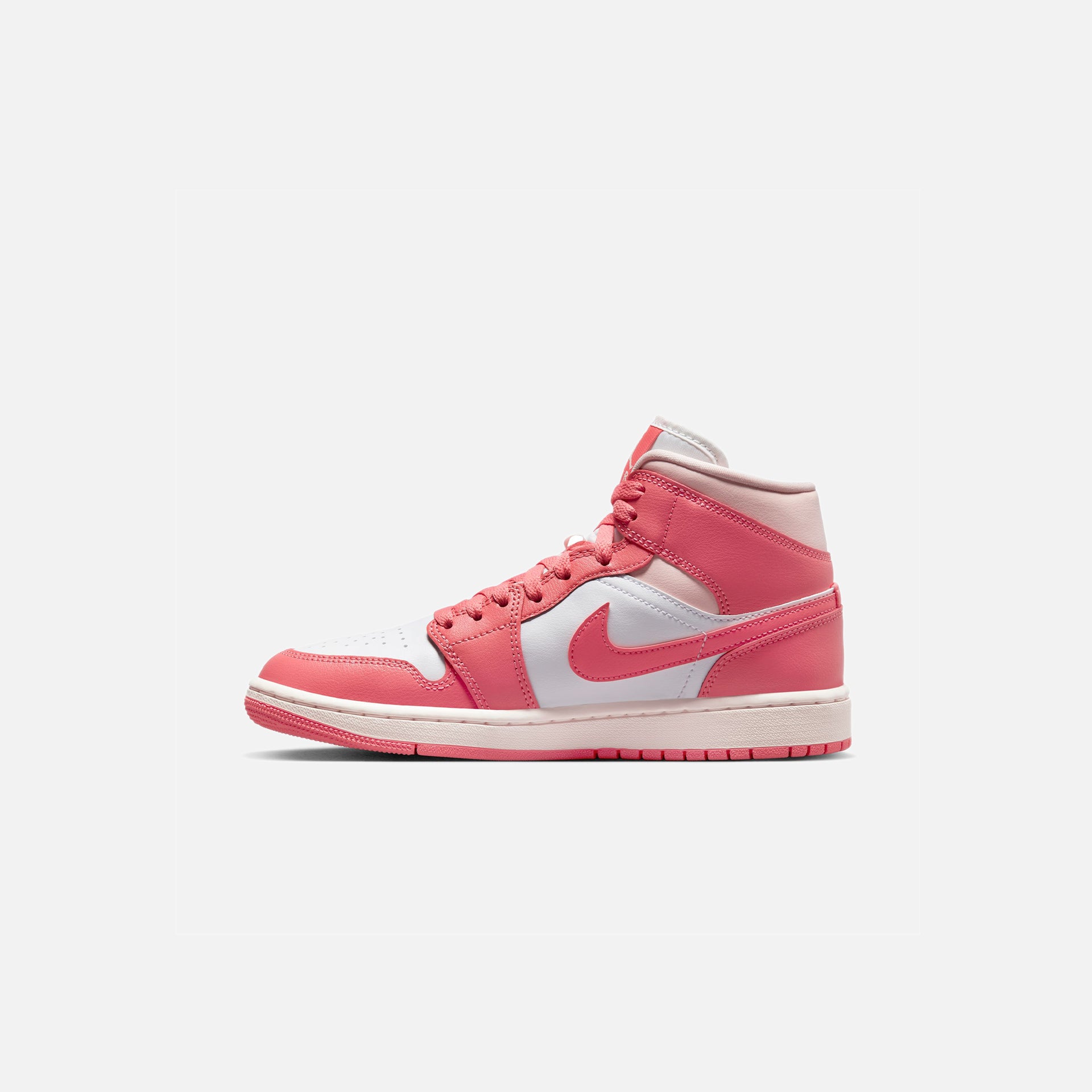 Nike Air Jordan 1 Mid - White / Sea Coral / Atmosphere / Sail