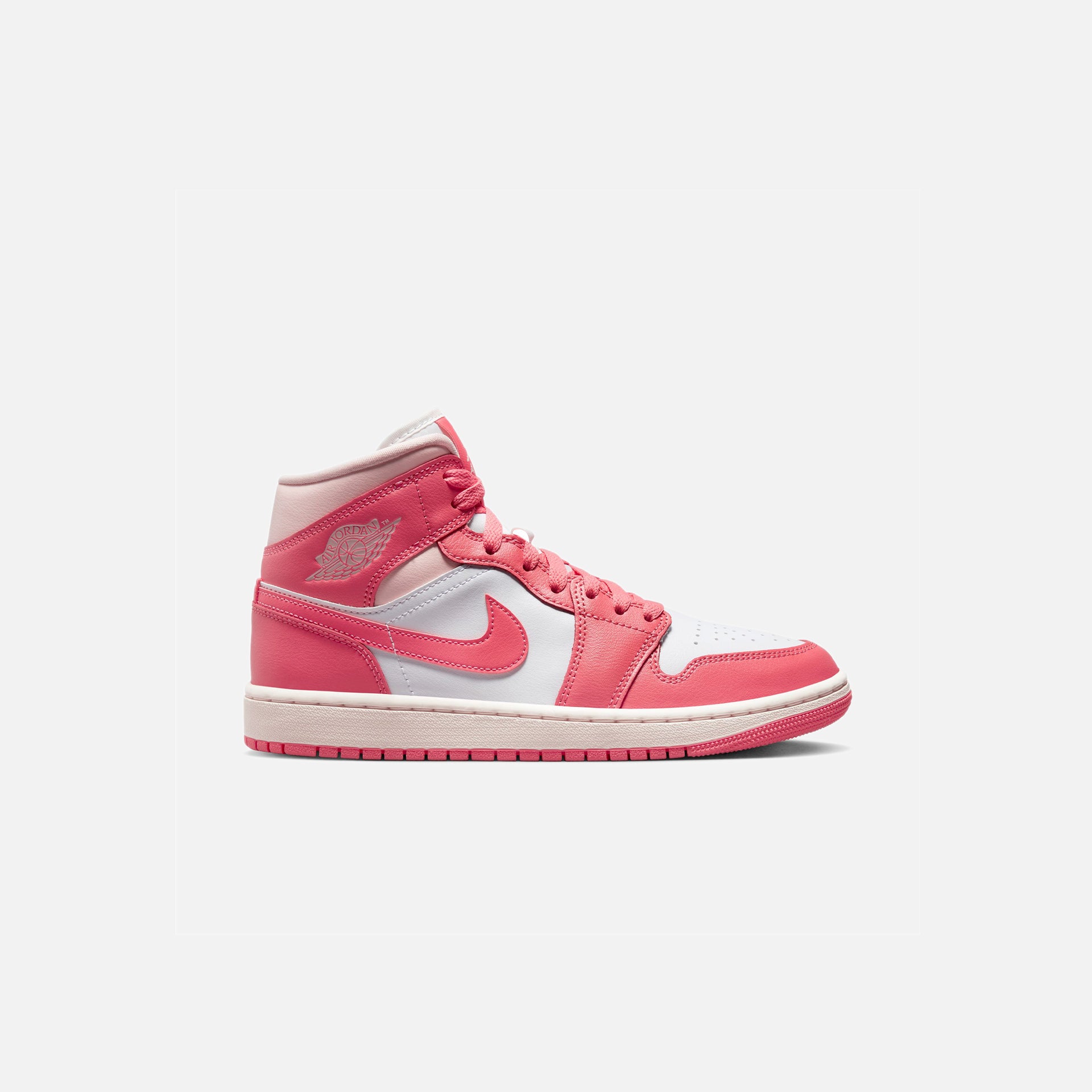 Nike Air Jordan 1 Mid - White / Sea Coral / Atmosphere / Sail