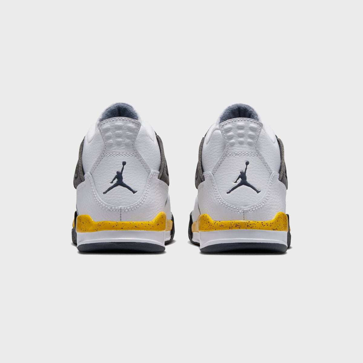 Jordan PS Jordan 4 Retro - White / Tour Yellow / Dark Blue Grey / Black