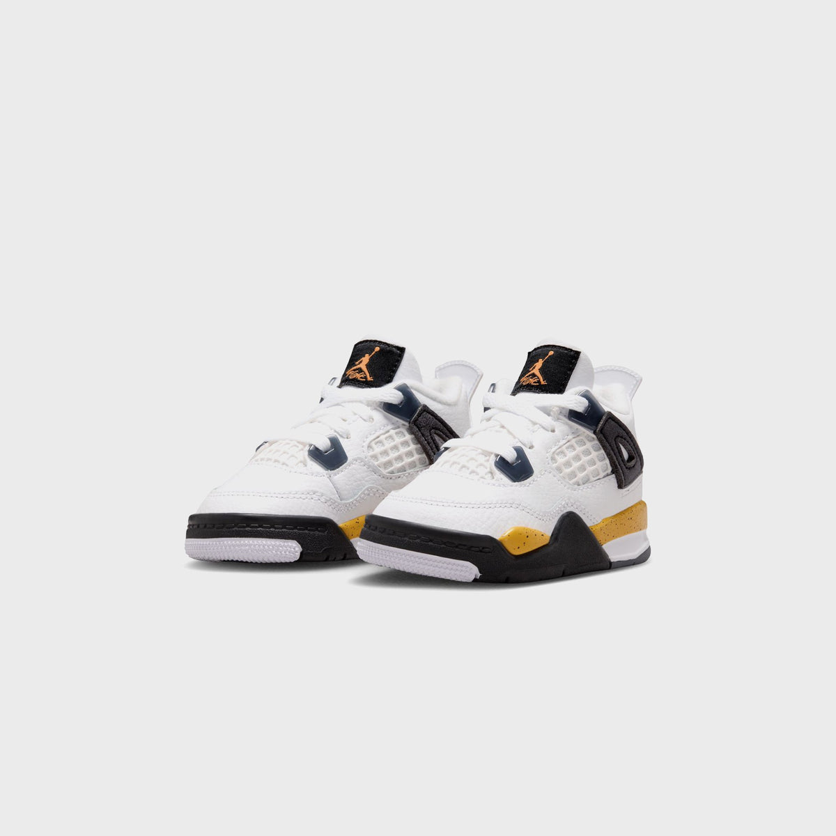 Jordan TD Jordan 4 Retro - White / Tour Yellow / Dark Blue Grey / Black