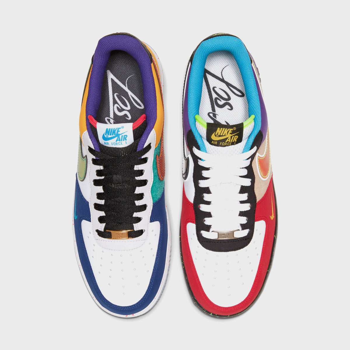 Nike Air Force 1 Low - White / Black / Hyper Jade
