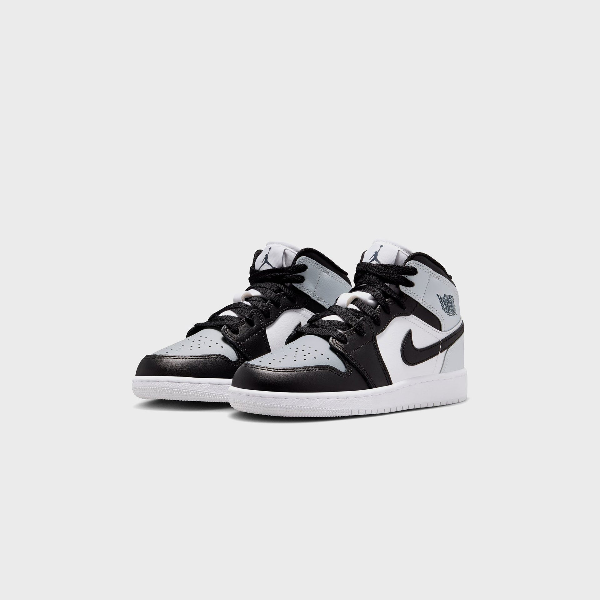 Jordan GS Air Jordan 1 Mid - Black / Aura / Squadron Blue