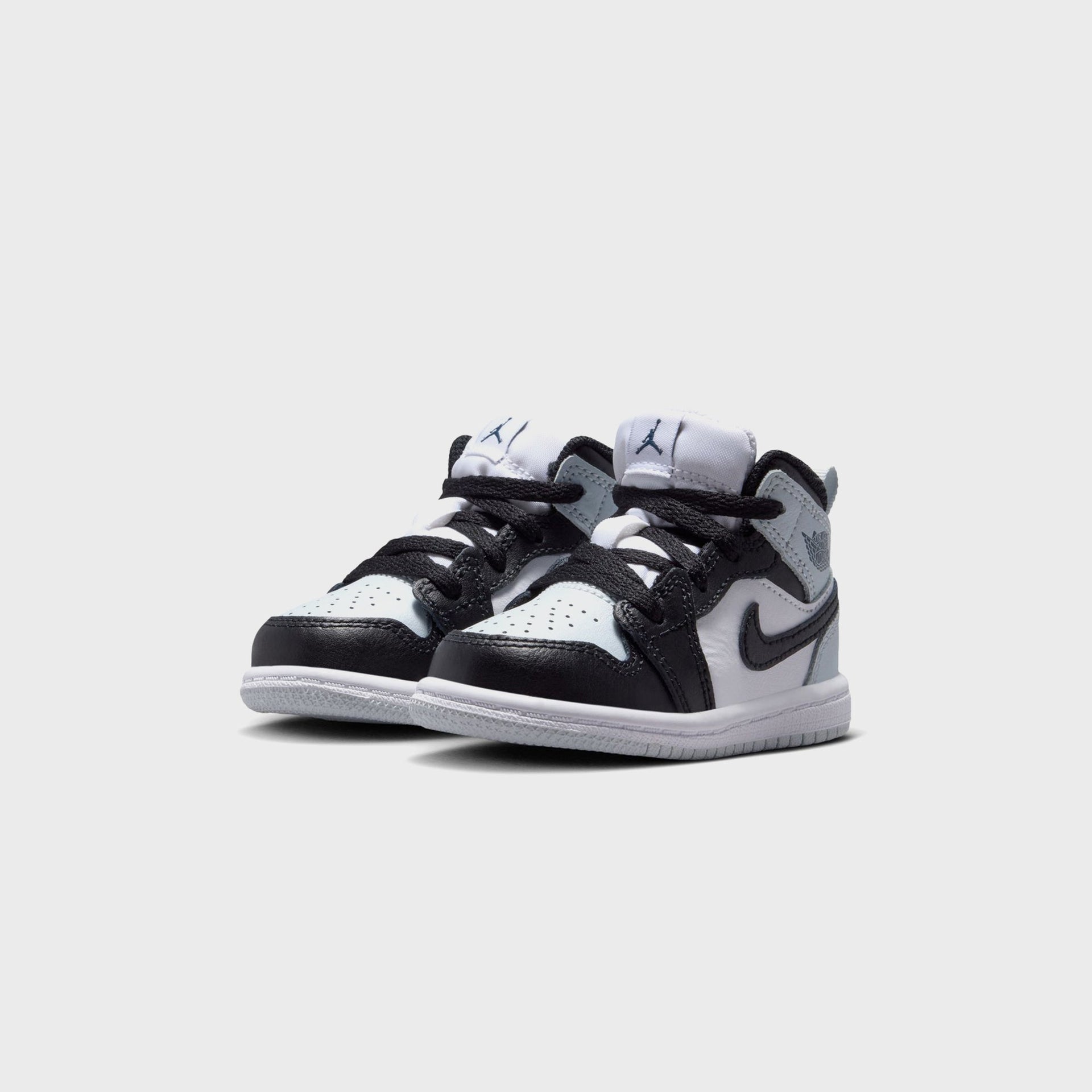Jordan TD Jordan 1 Mid - Black / Aura / Squadron Blue