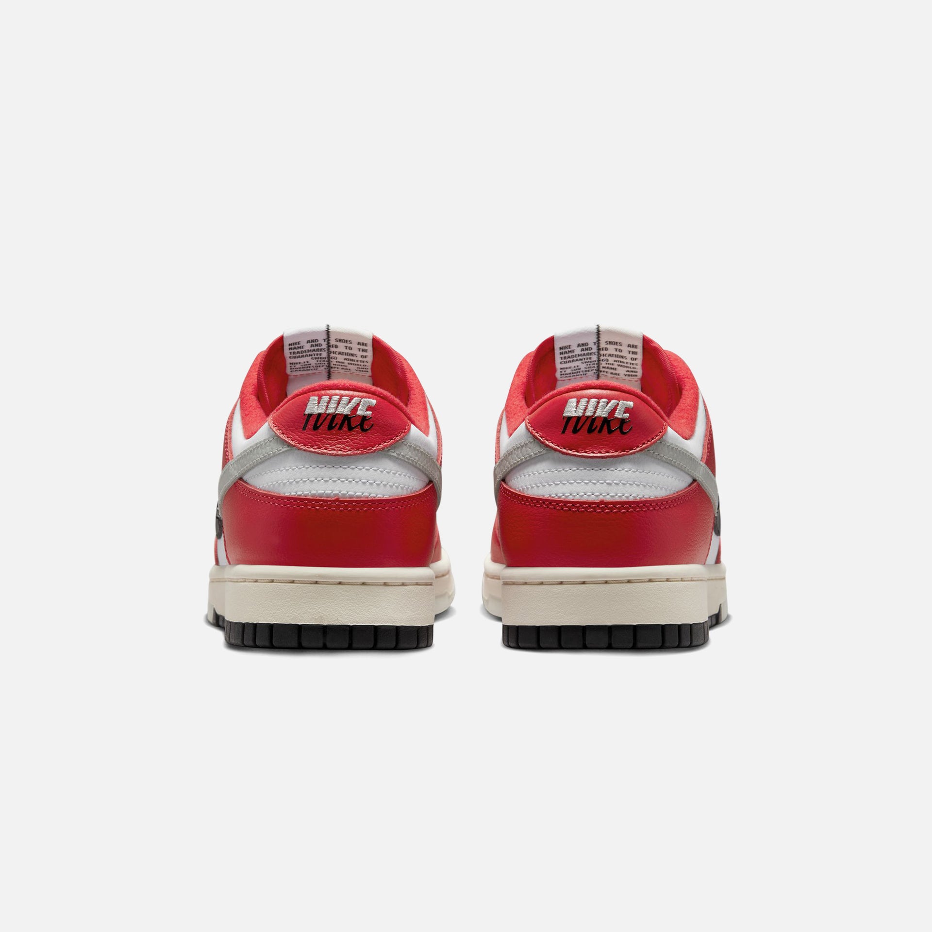 Nike Dunk Low Retro PRM - University Red / Black / Light Silver