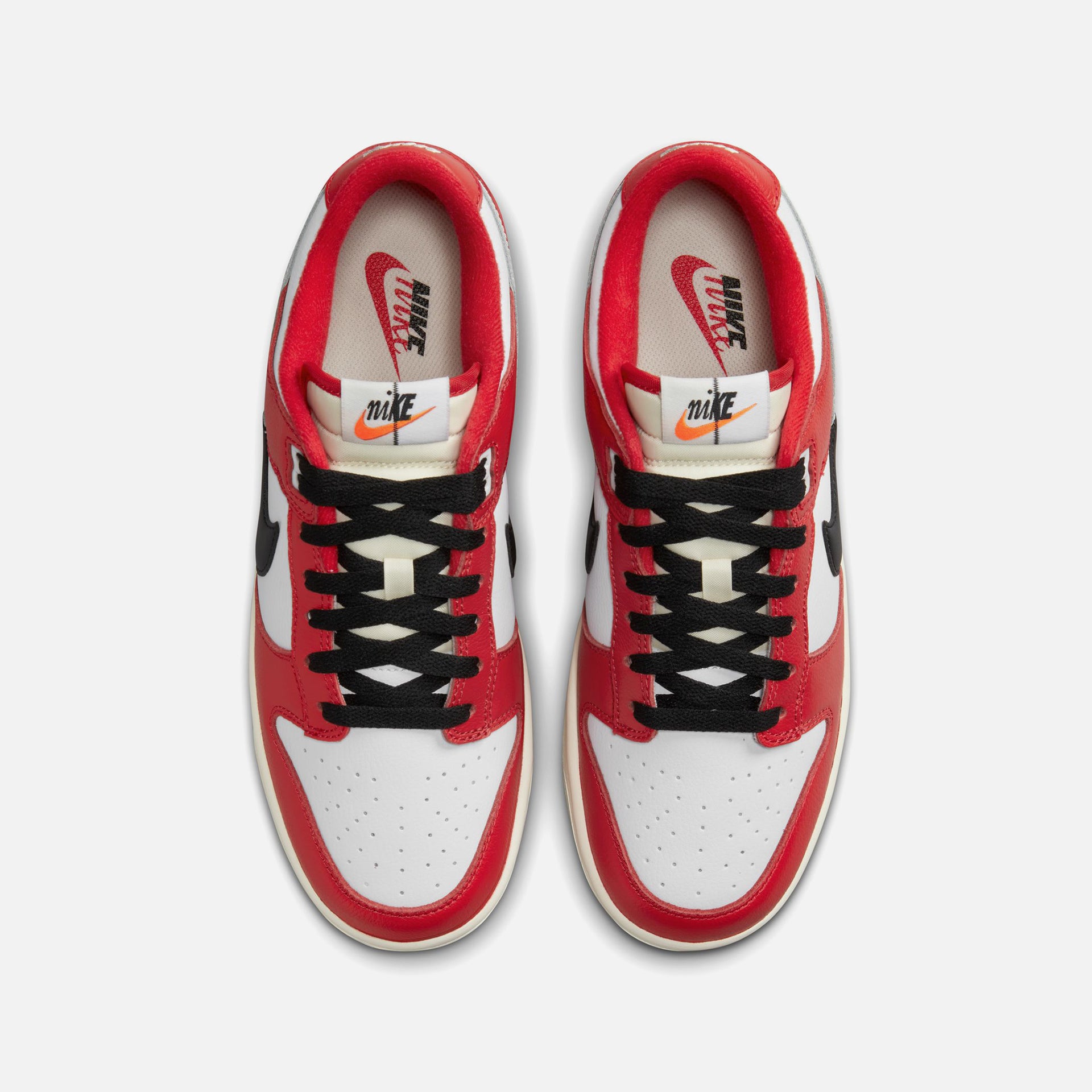 Nike Dunk Low Retro PRM - University Red / Black / Light Silver