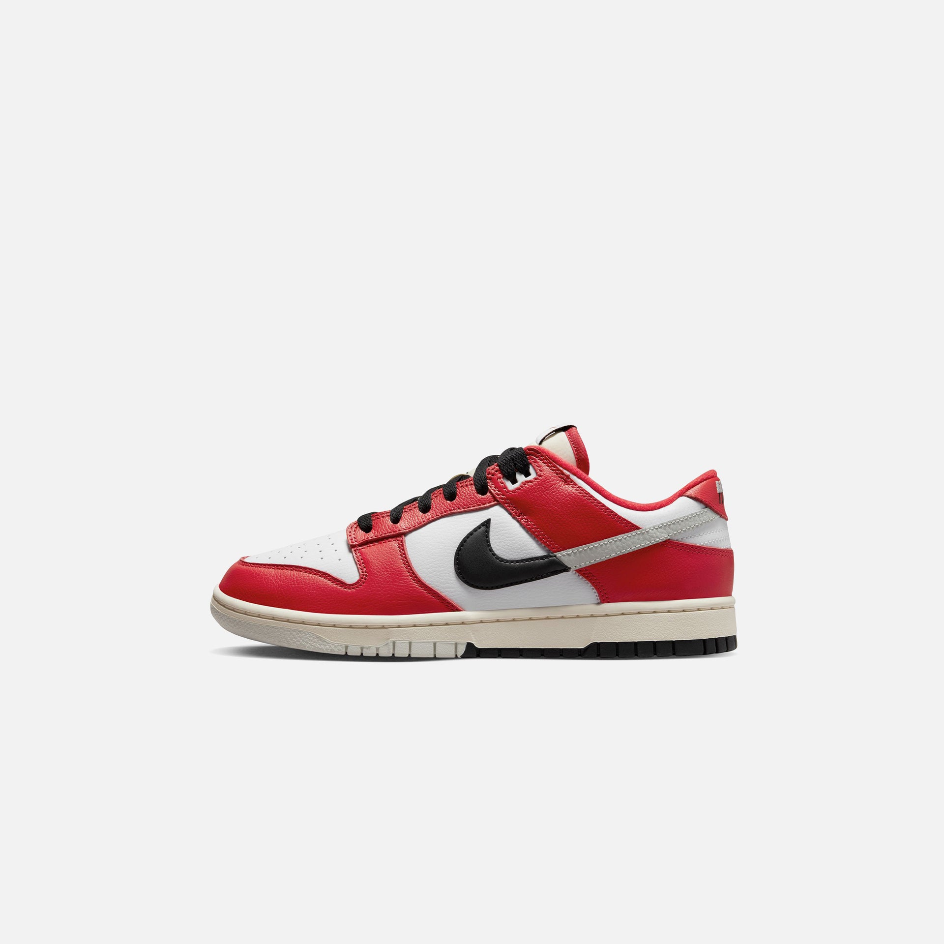Nike Dunk Low Retro PRM - University Red / Black / Light Silver