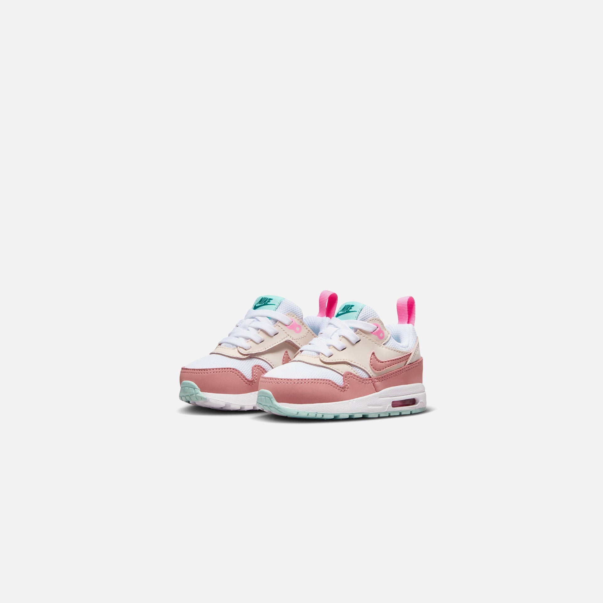 Nike Toddler Air Max 1 - White / Red Stardust / Guava Ice / Pink Spell