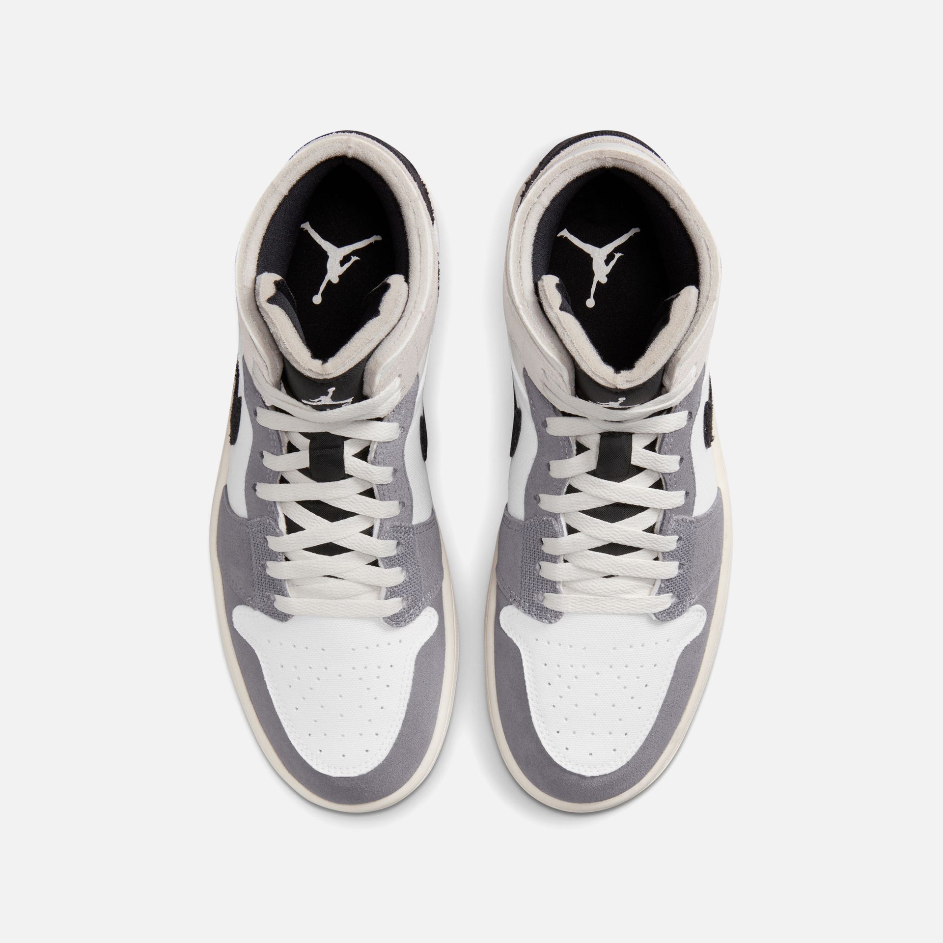 Nike Air Jordan 1 Mid SE Craft - Cement Grey / Black / White