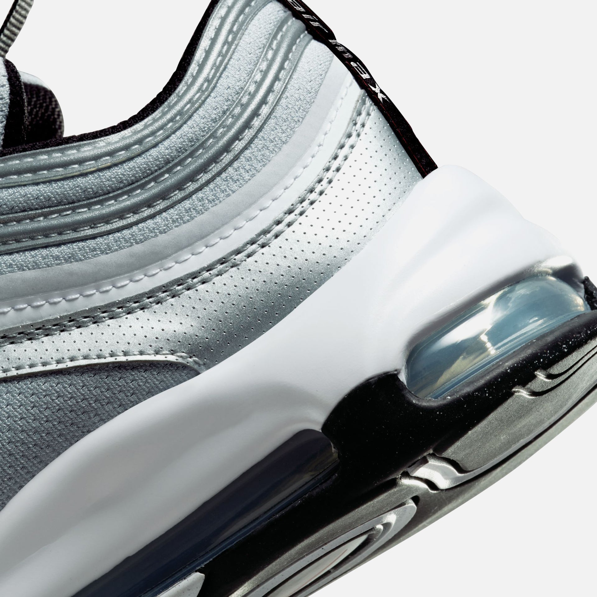Nike Pre-School Air Max 97 - Metallic Silver / Varsity Red / White / Black
