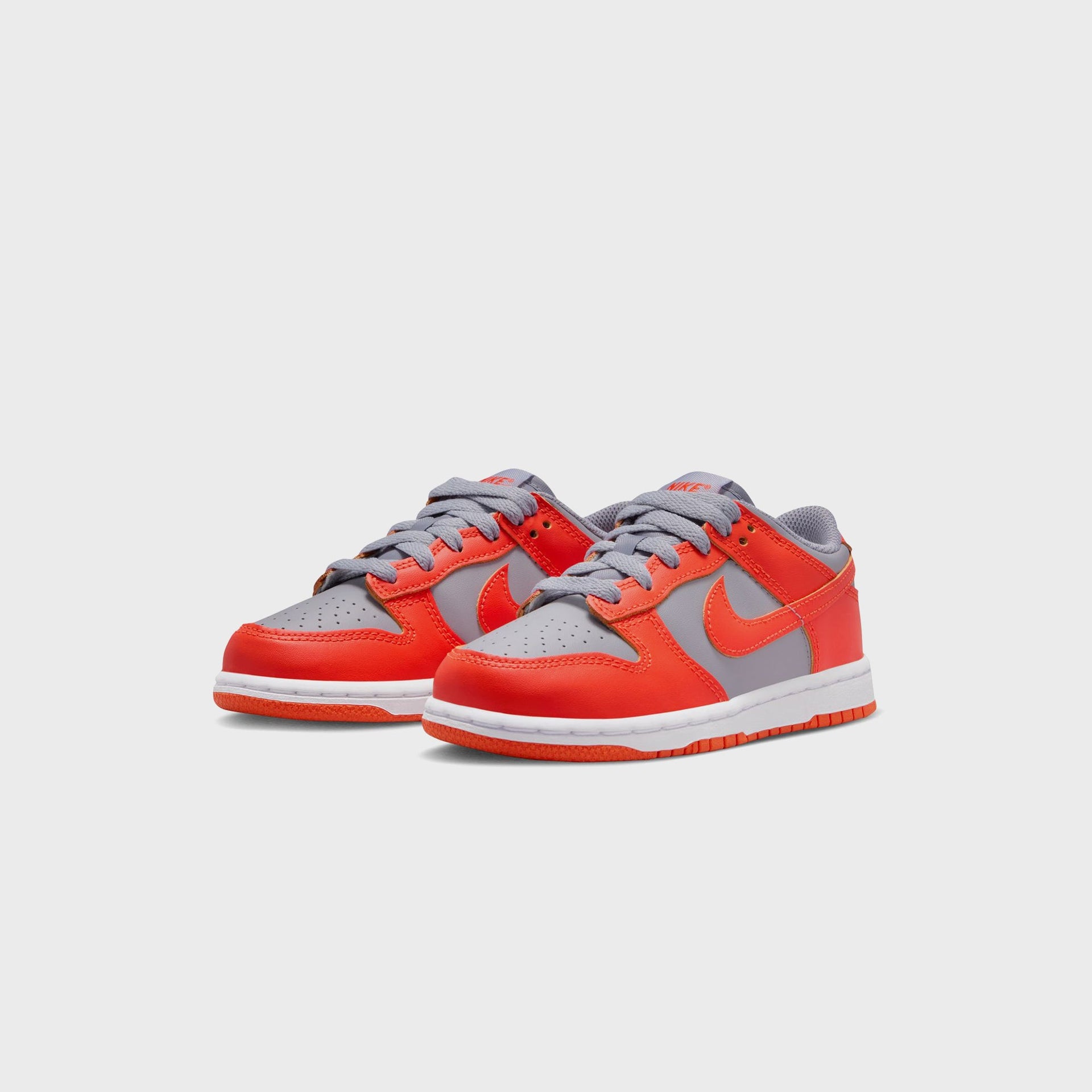 Nike GS Dunk Low - Cement Grey / Team Orange