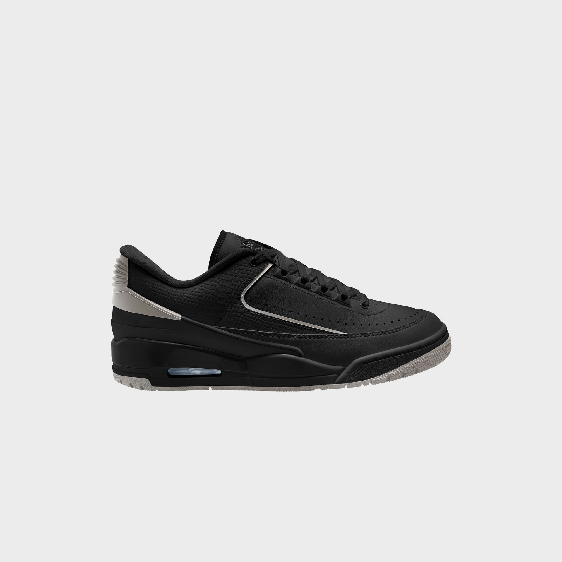 Jordan 2/3 - Black / Metallic Silver