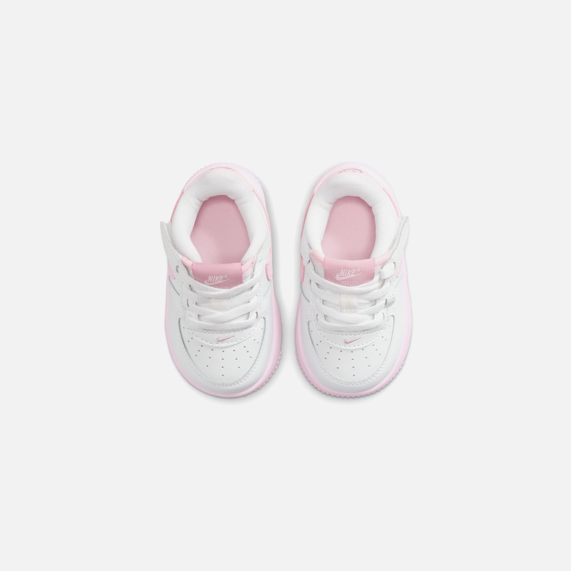 Nike TD Force 1 Low Easyon - White / Pink Foam