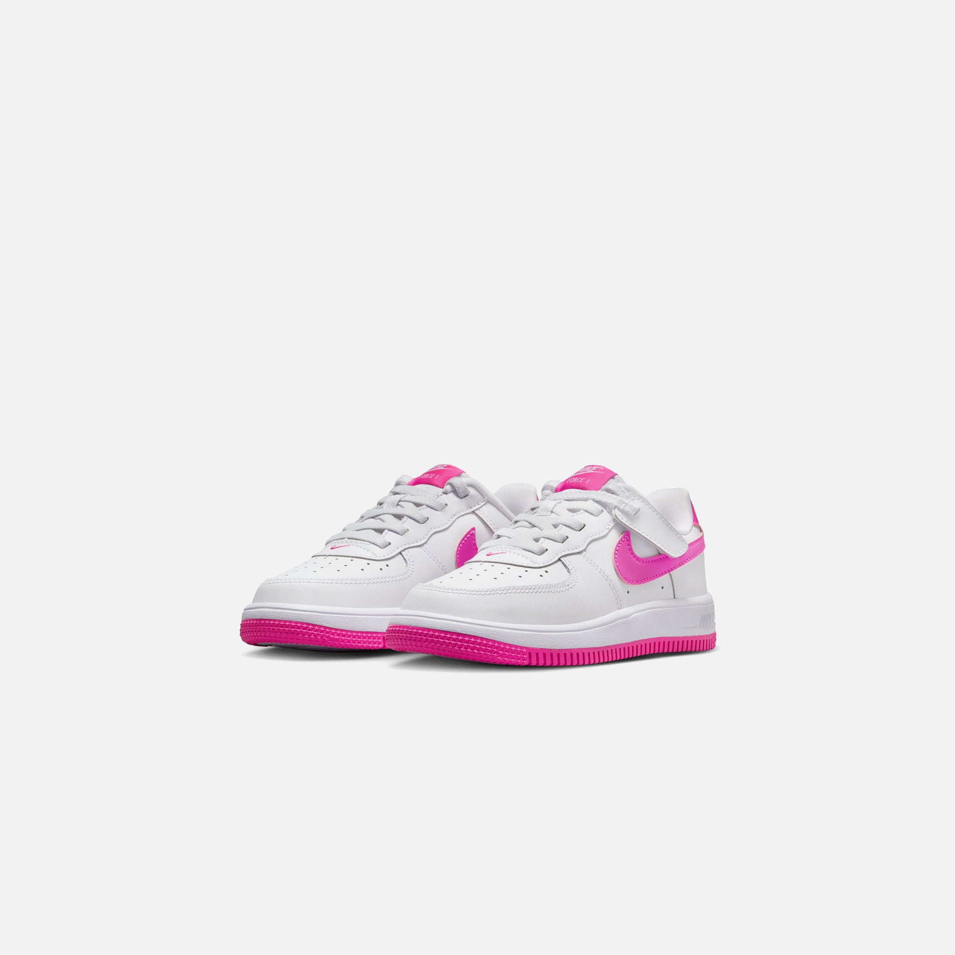 Nike PS Force 1 Low Easyon - White / Laser Fuchsia
