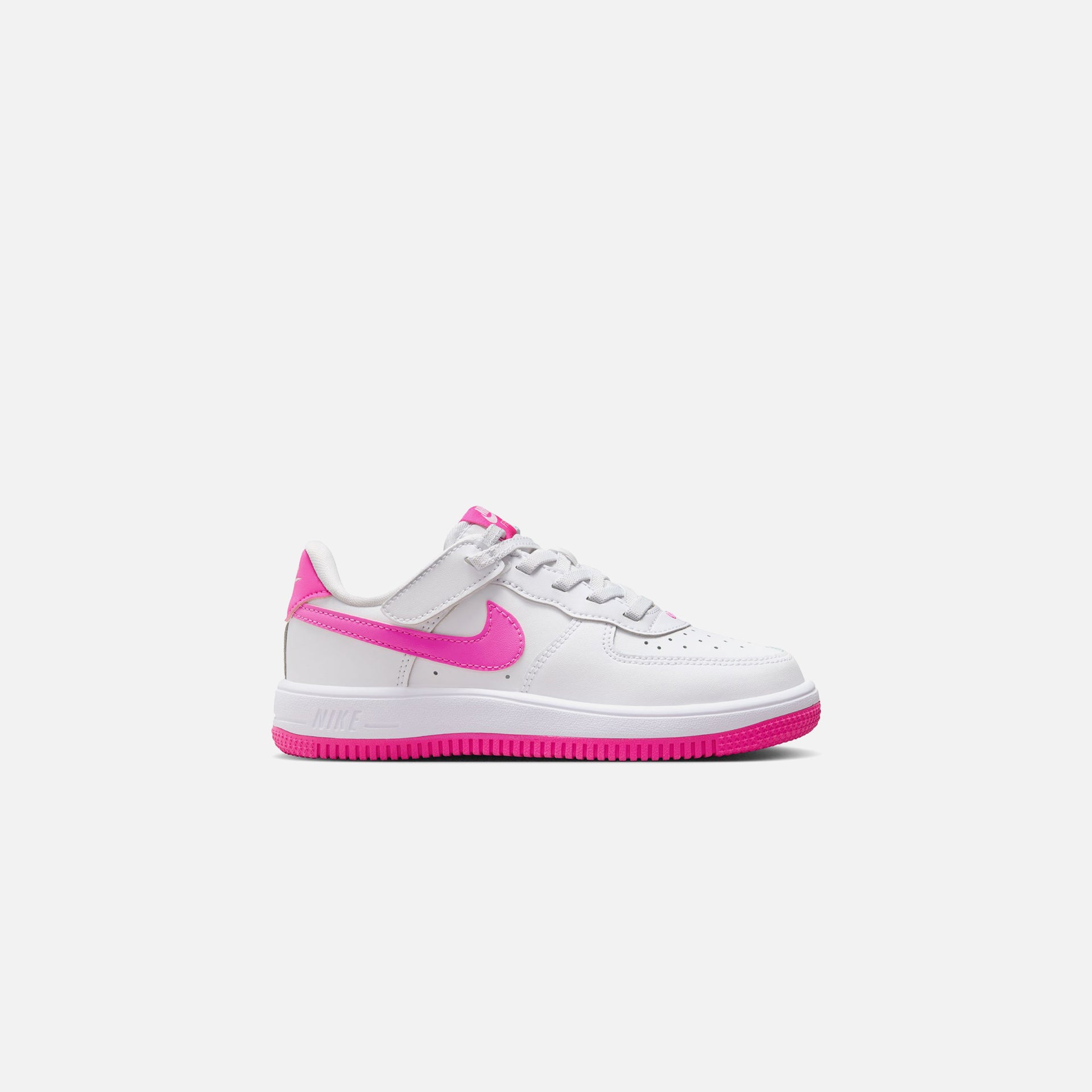 Nike PS Force 1 Low Easyon - White / Laser Fuchsia