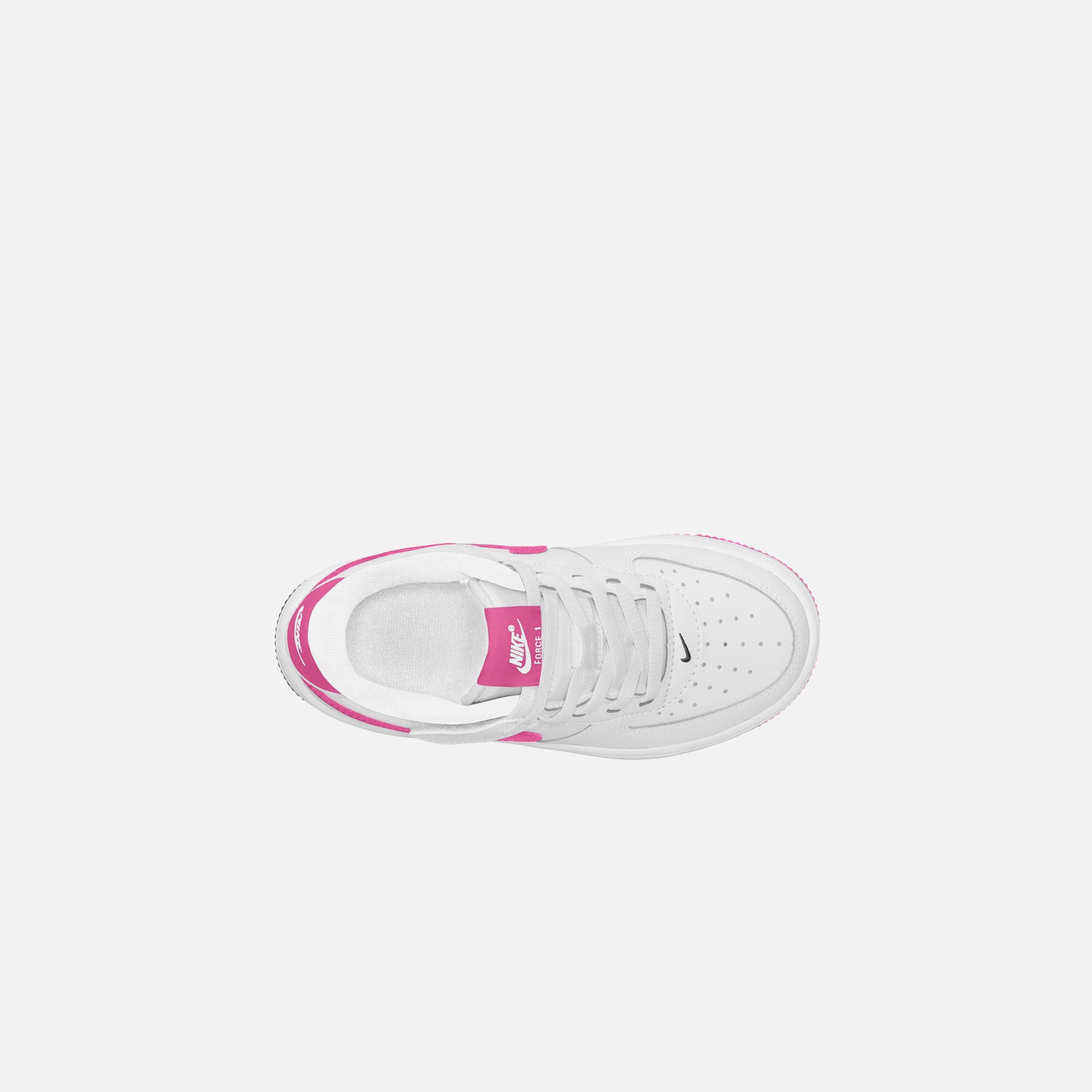 Nike PS Force 1 Low Easyon - White / Laser Fuchsia