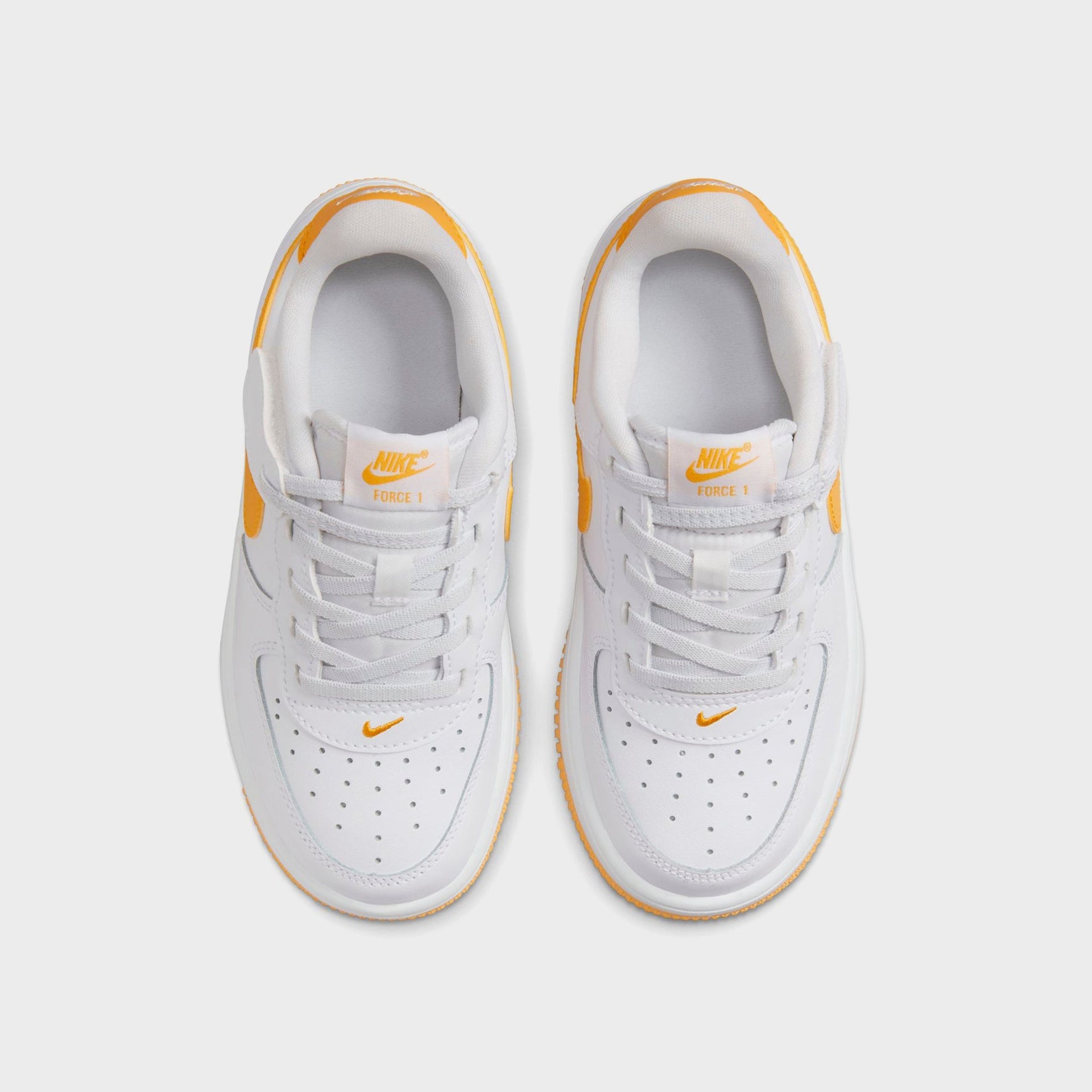 Nike PS Force 1 Low Easyon - White / University Gold / White