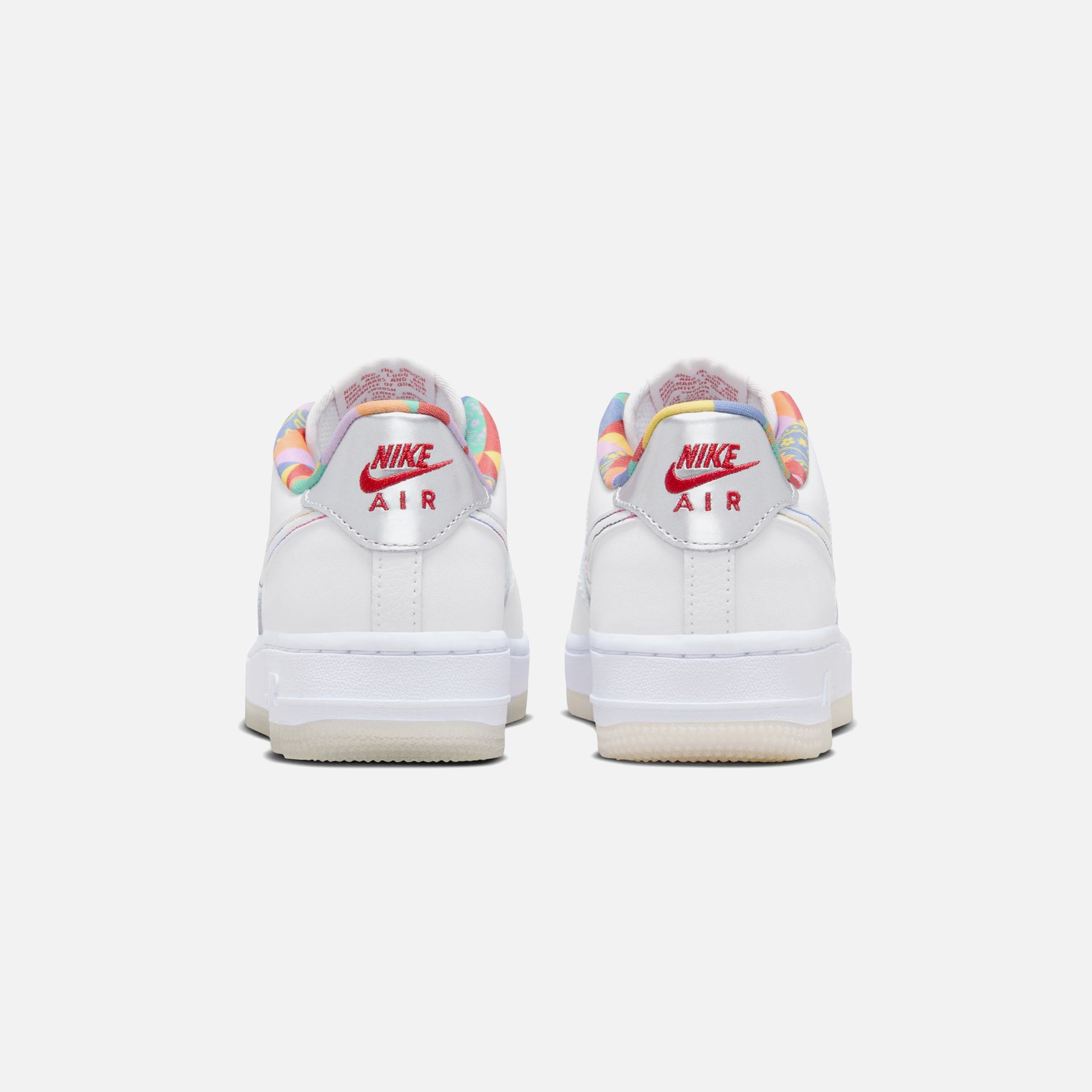Nike GS Air Force 1 LV8 - White / Midnight Navy