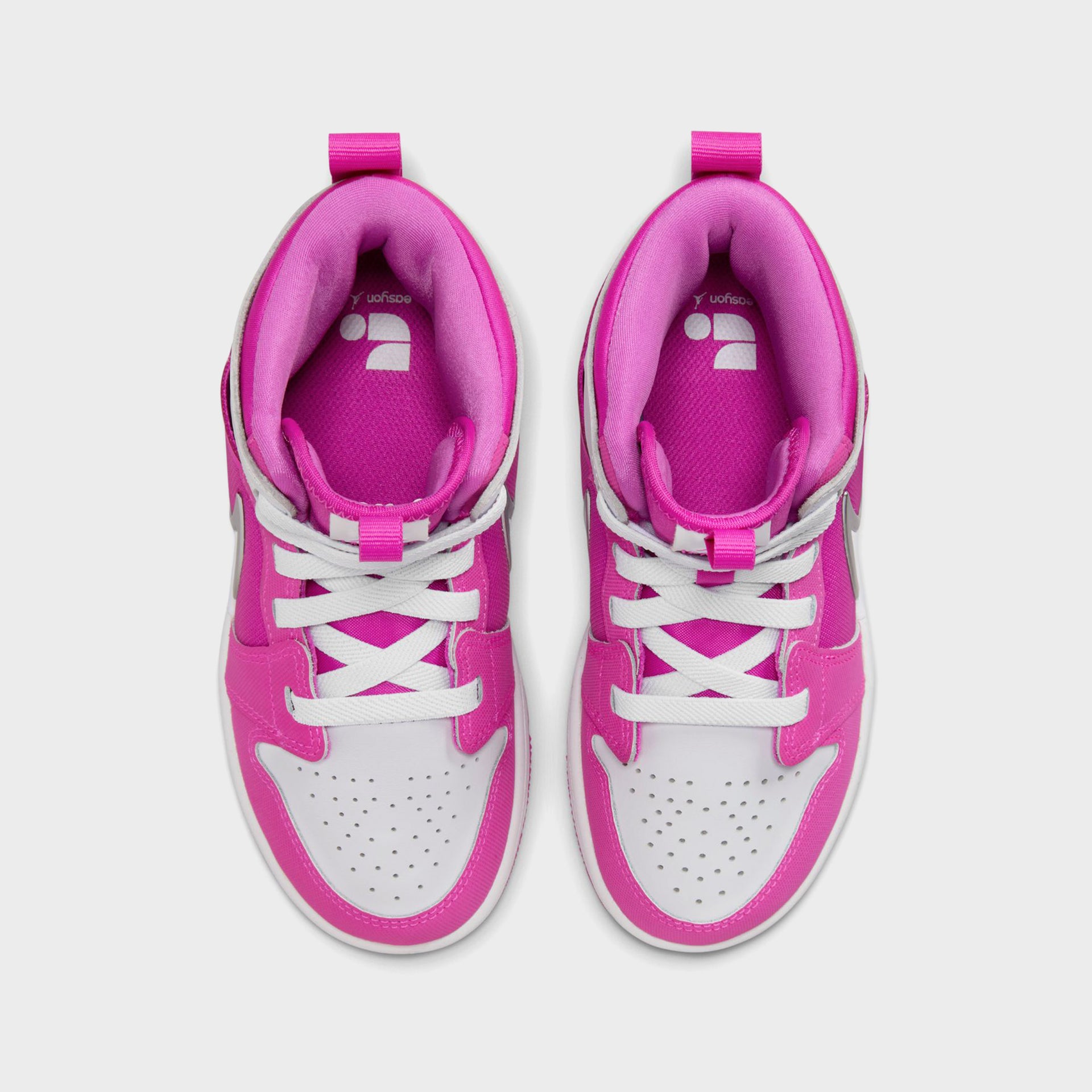 Jordan PS Air Jordan 1 Mid Easyon - Fire Pink / White