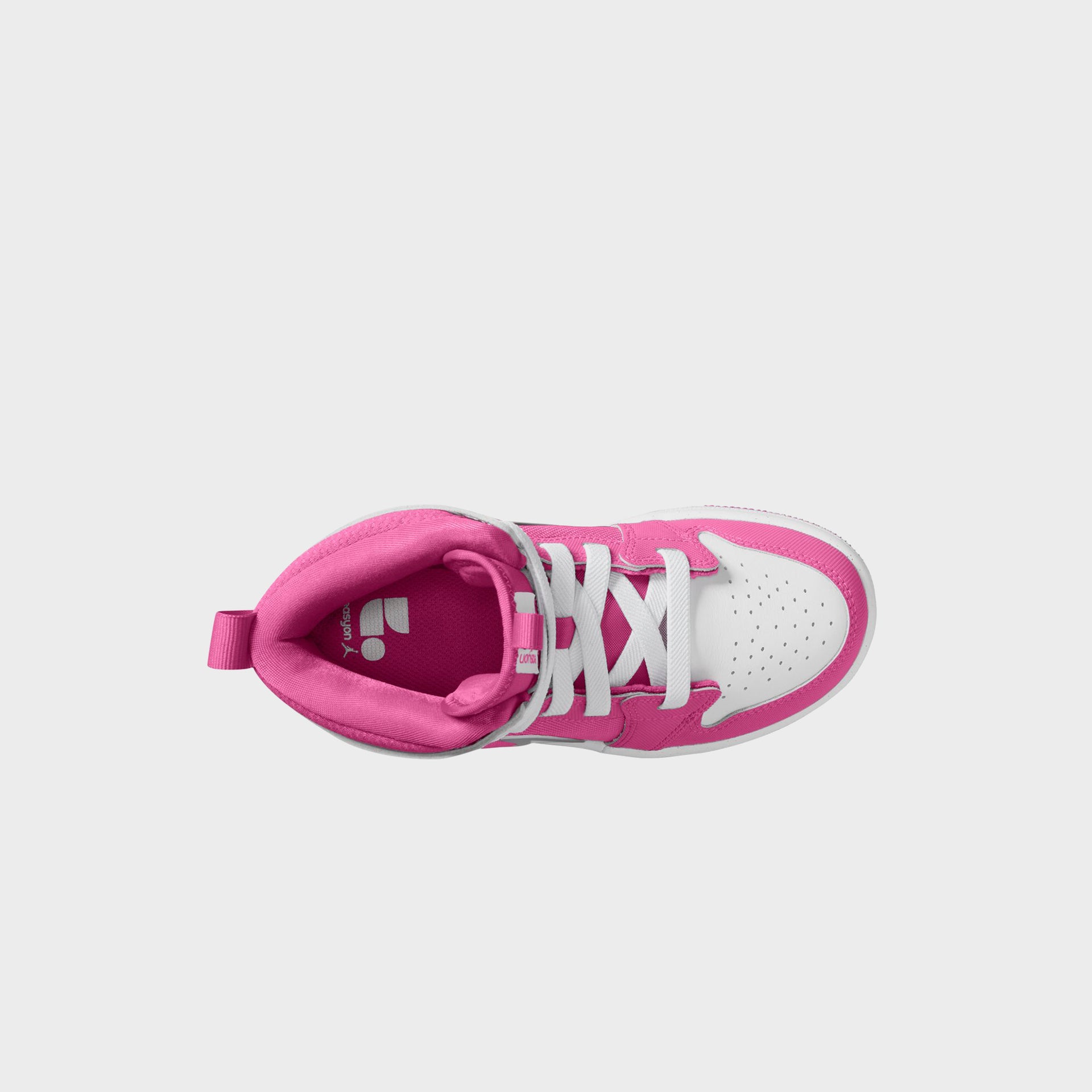 Jordan PS Air Jordan 1 Mid Easyon - Fire Pink / White