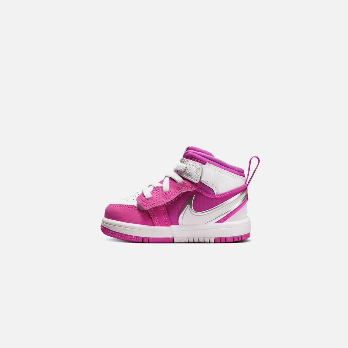 Jordan TD Air Jordan 1 Mid RM Easyon - Fire Pink / White