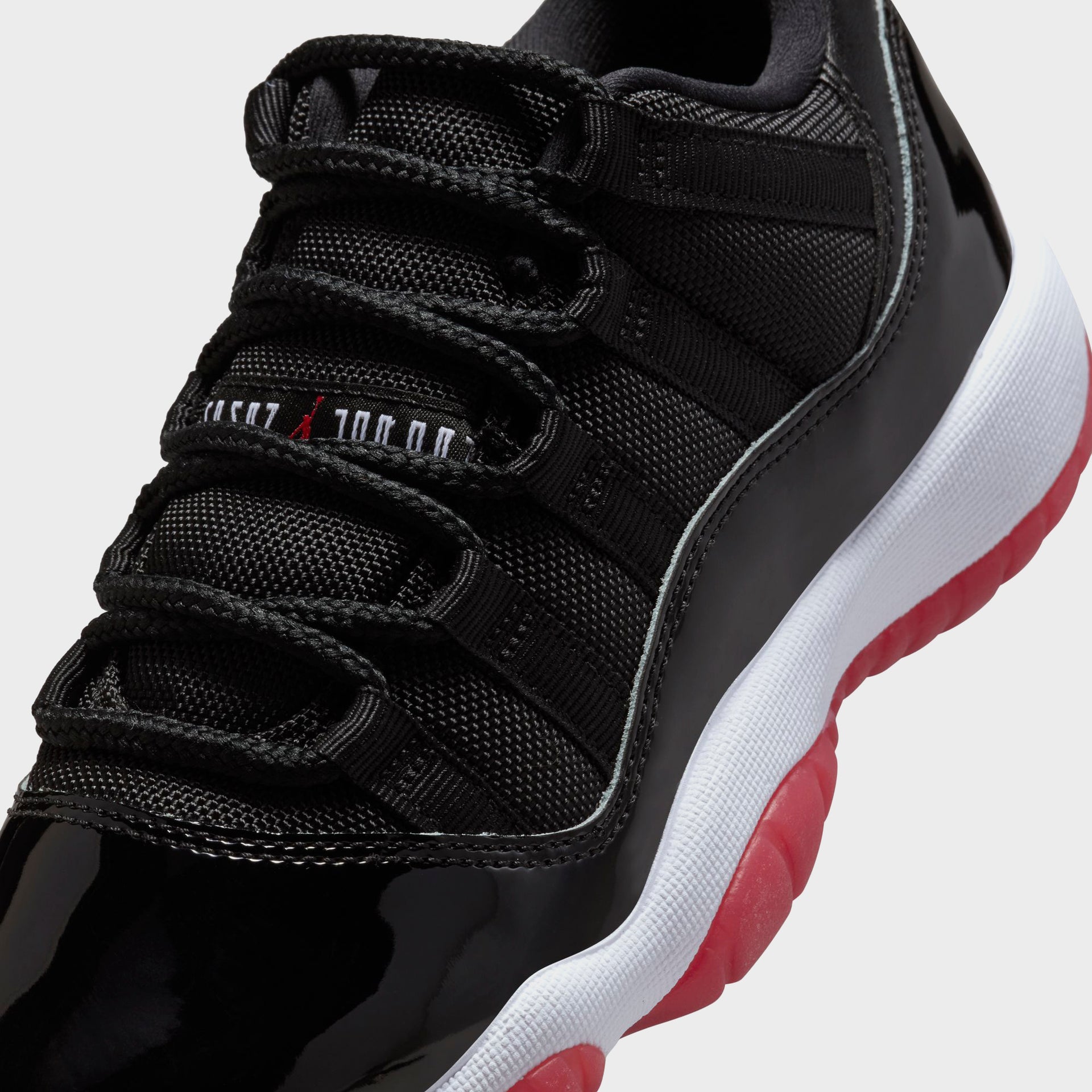 Jordan GS Air Jordan 11 Low - White / Varsity Red / Black