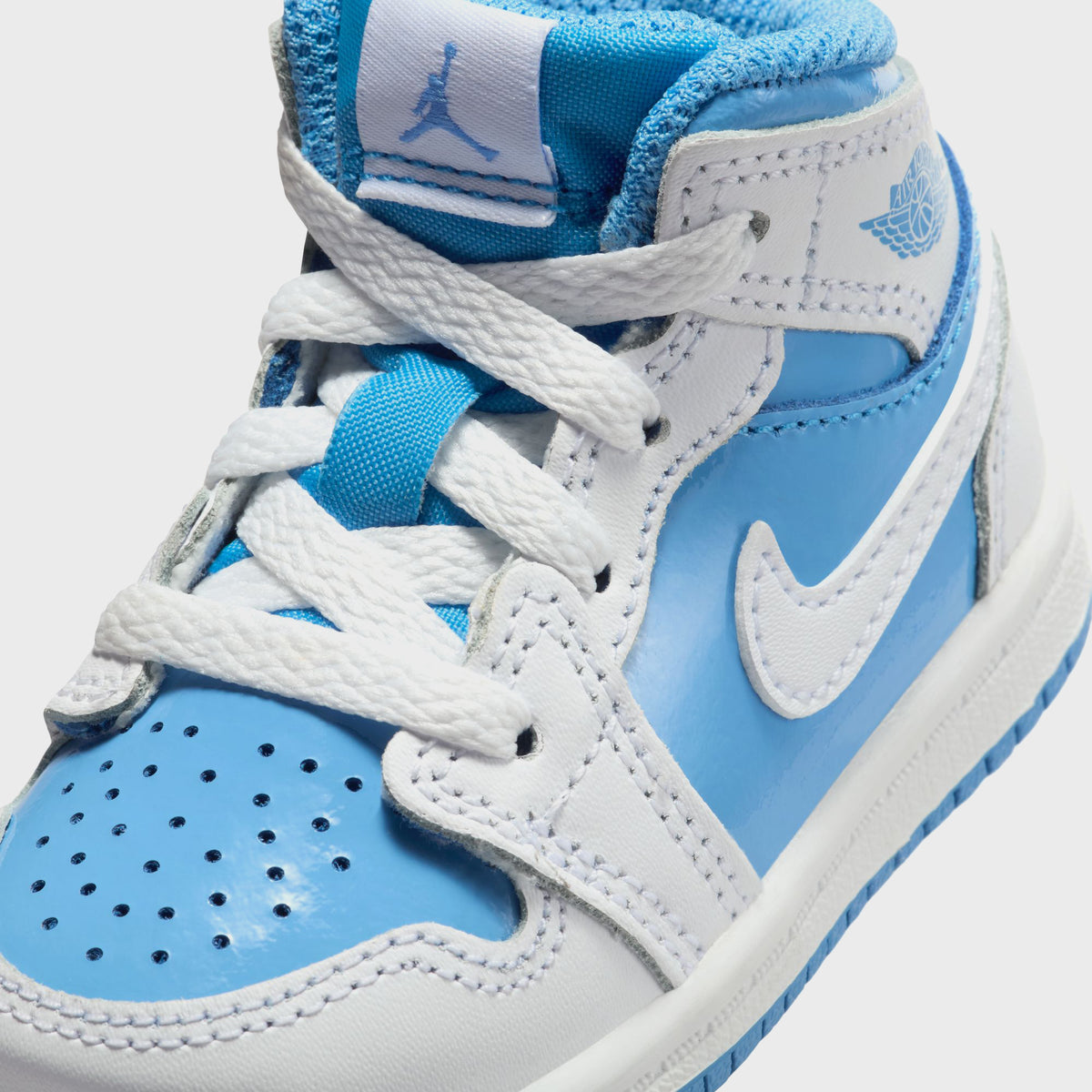 Jordan TD Air Jordan 1 Mid SE - White / Legend Blue