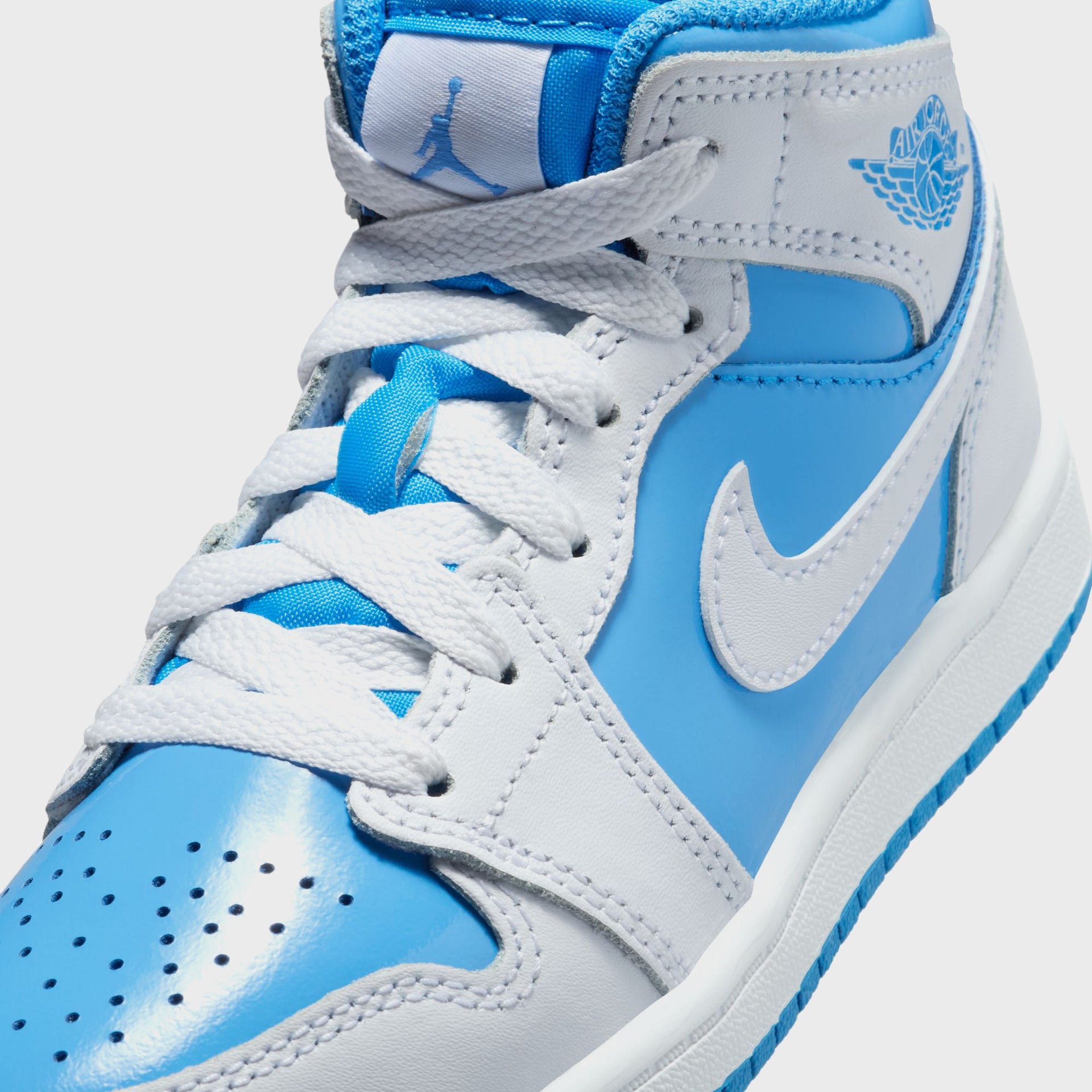 Jordan PS Air Jordan 1 Mid SE - White / Legend Blue