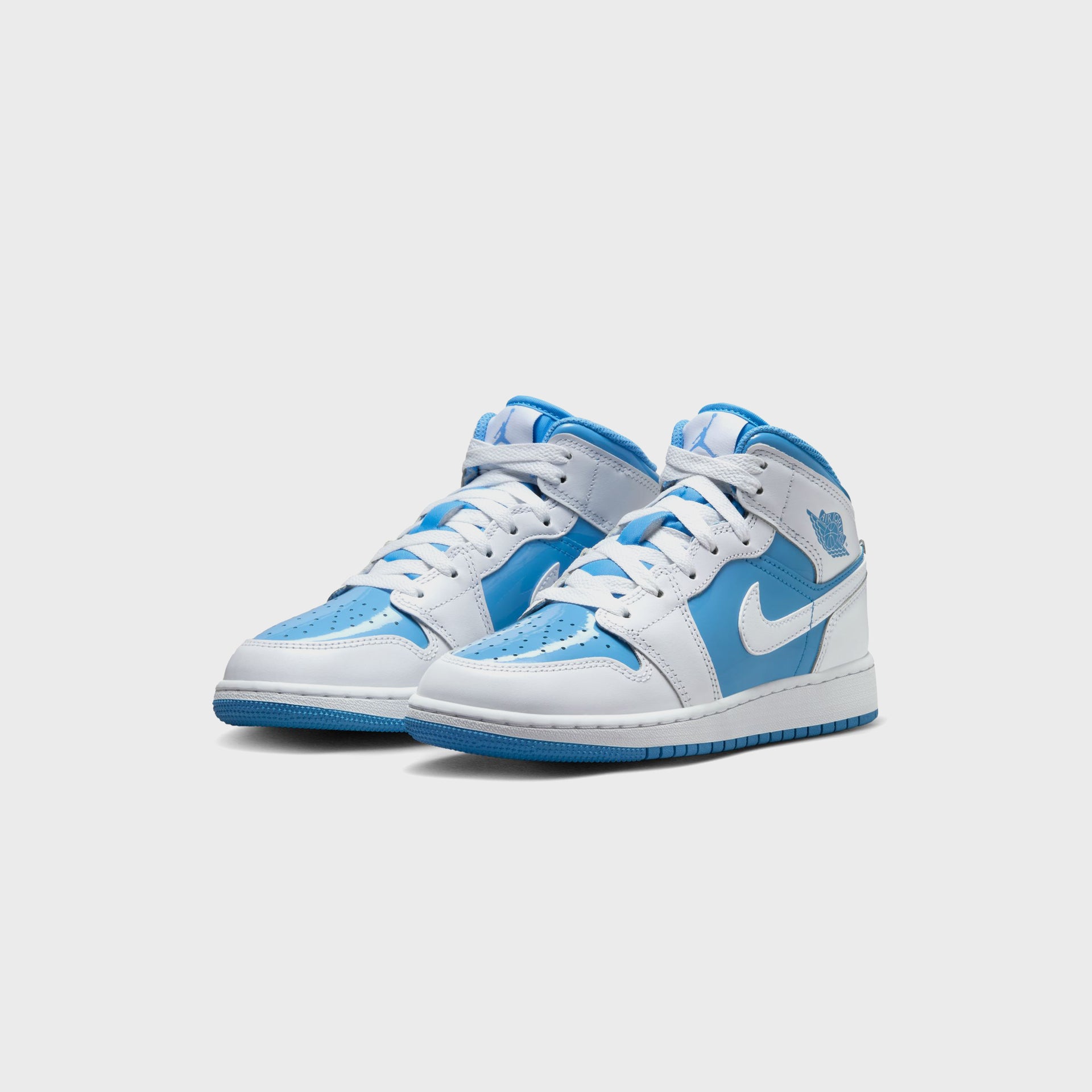 Jordan GS Air Jordan 1 Mid SE - White / Legend Blue