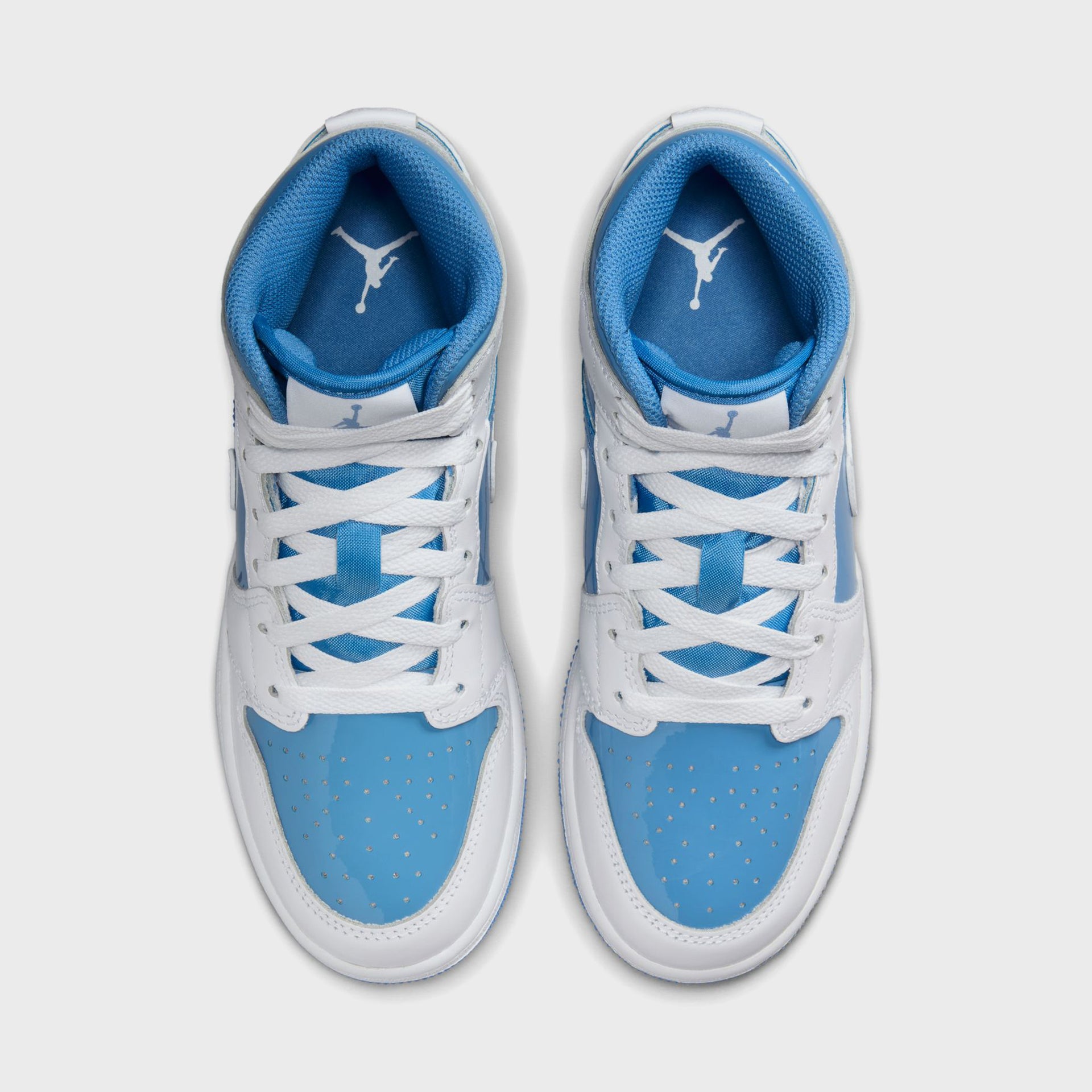 Jordan GS Air Jordan 1 Mid SE - White / Legend Blue