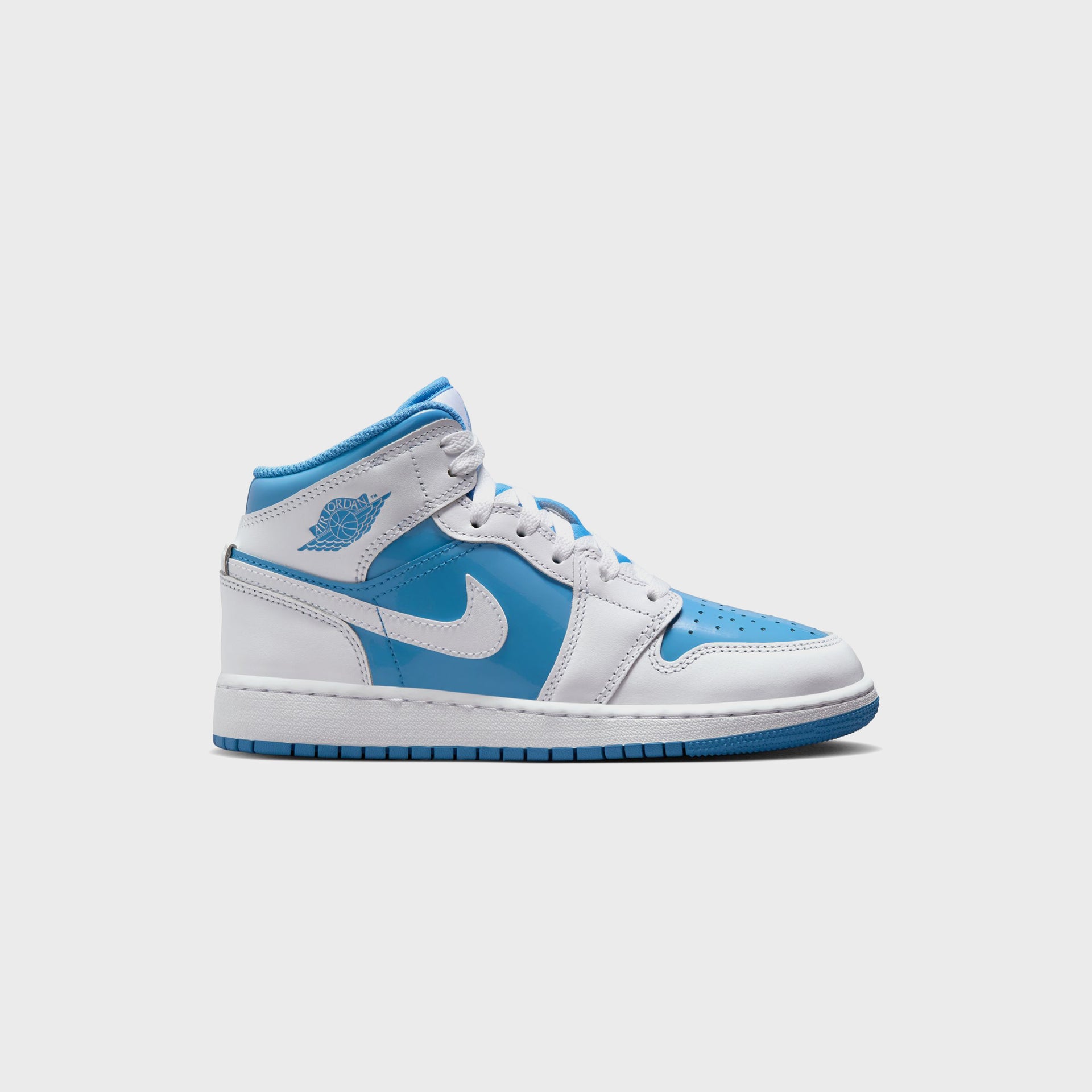 Jordan GS Air Jordan 1 Mid SE - White / Legend Blue