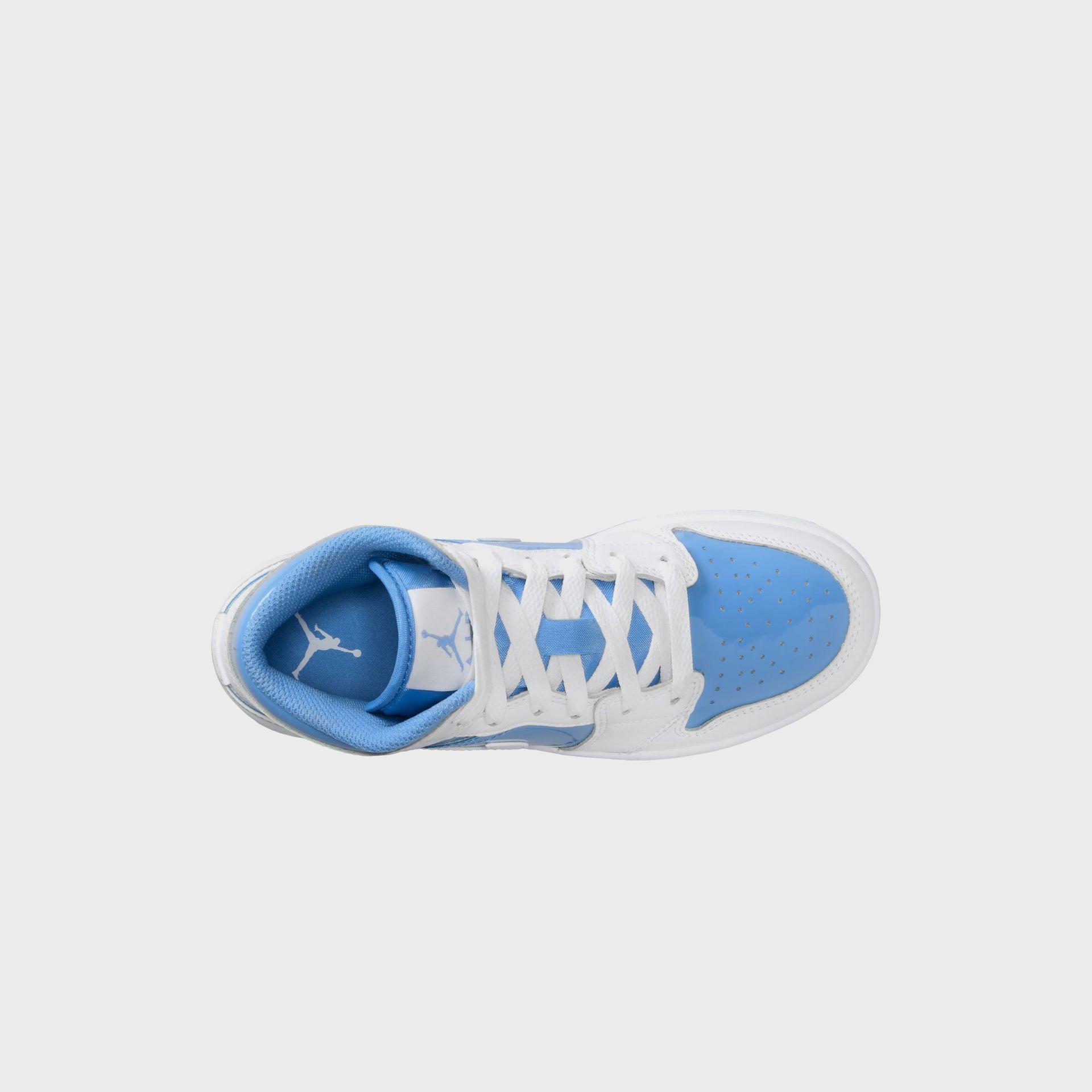 Jordan GS Air Jordan 1 Mid SE - White / Legend Blue